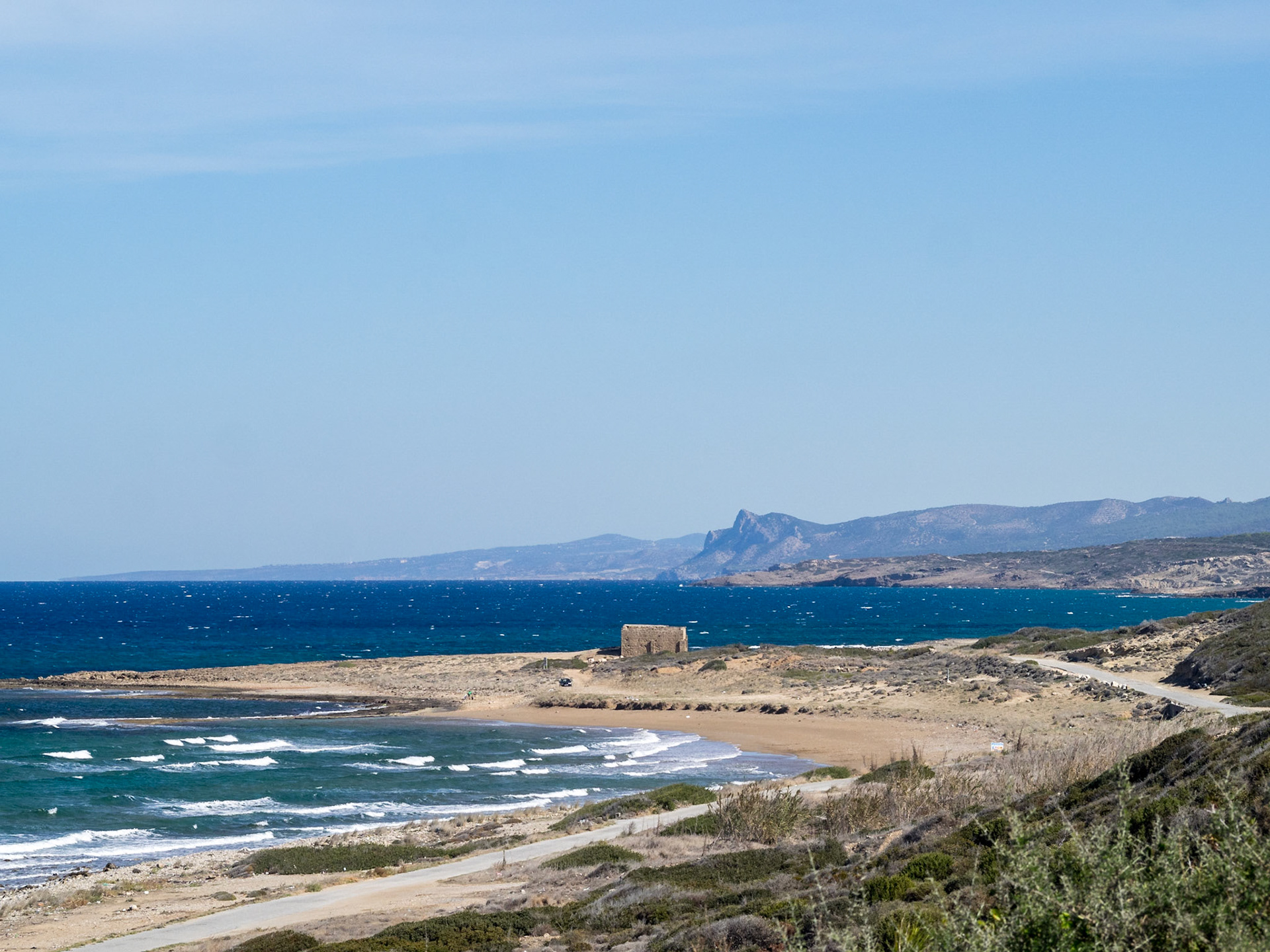 North Cyprus Karpass Peninsula coastline