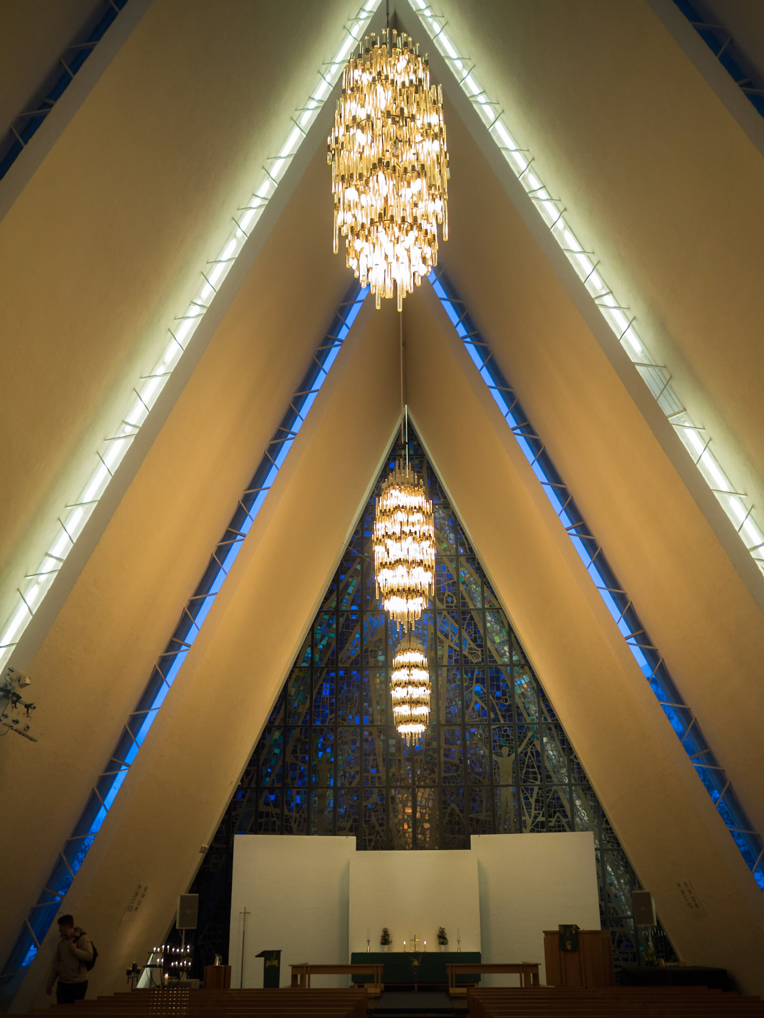 The Arctic Cathedral interior