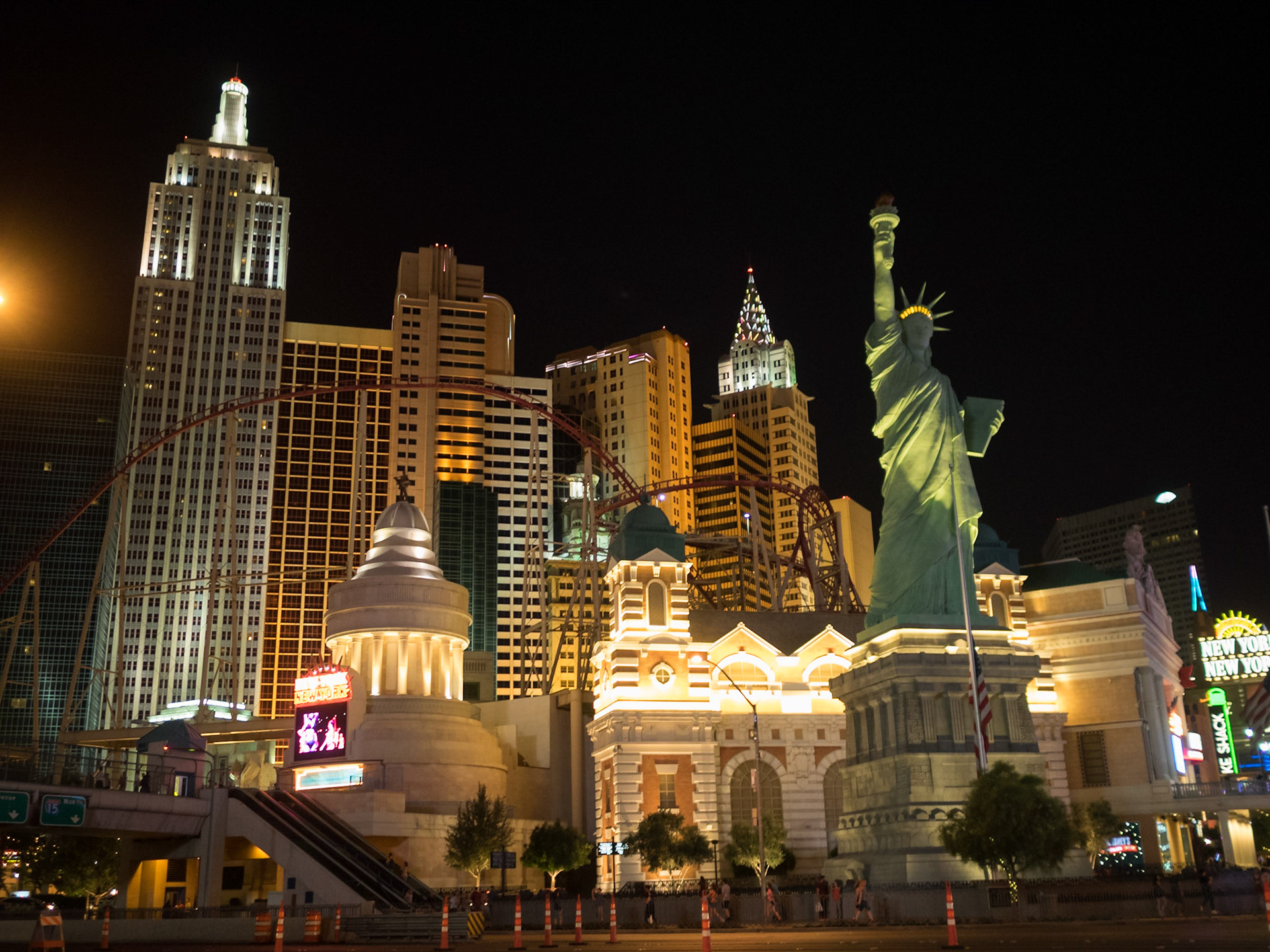 New York New York hotel in Las Vegas