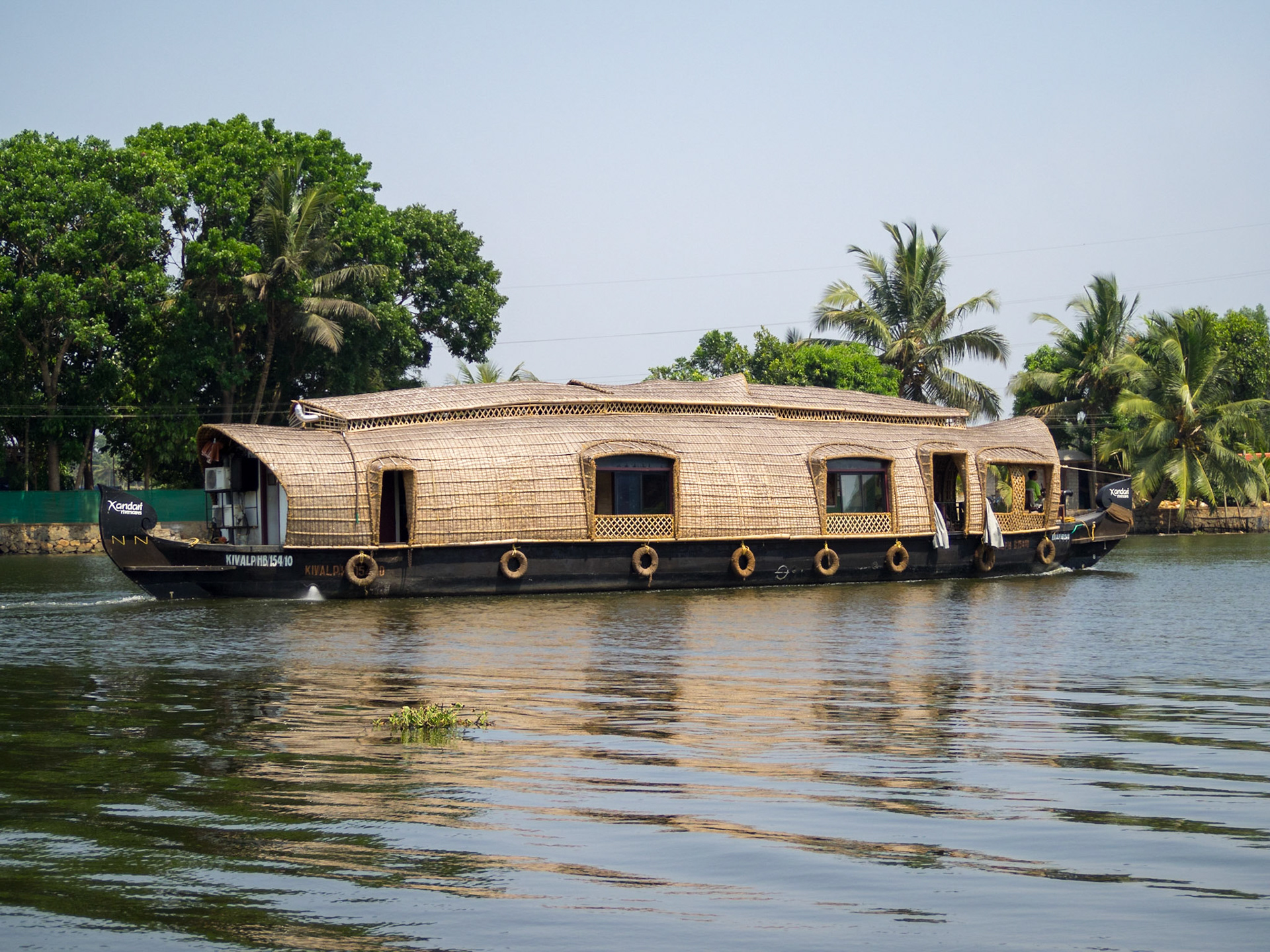 Houseboat in Kerala backwaters