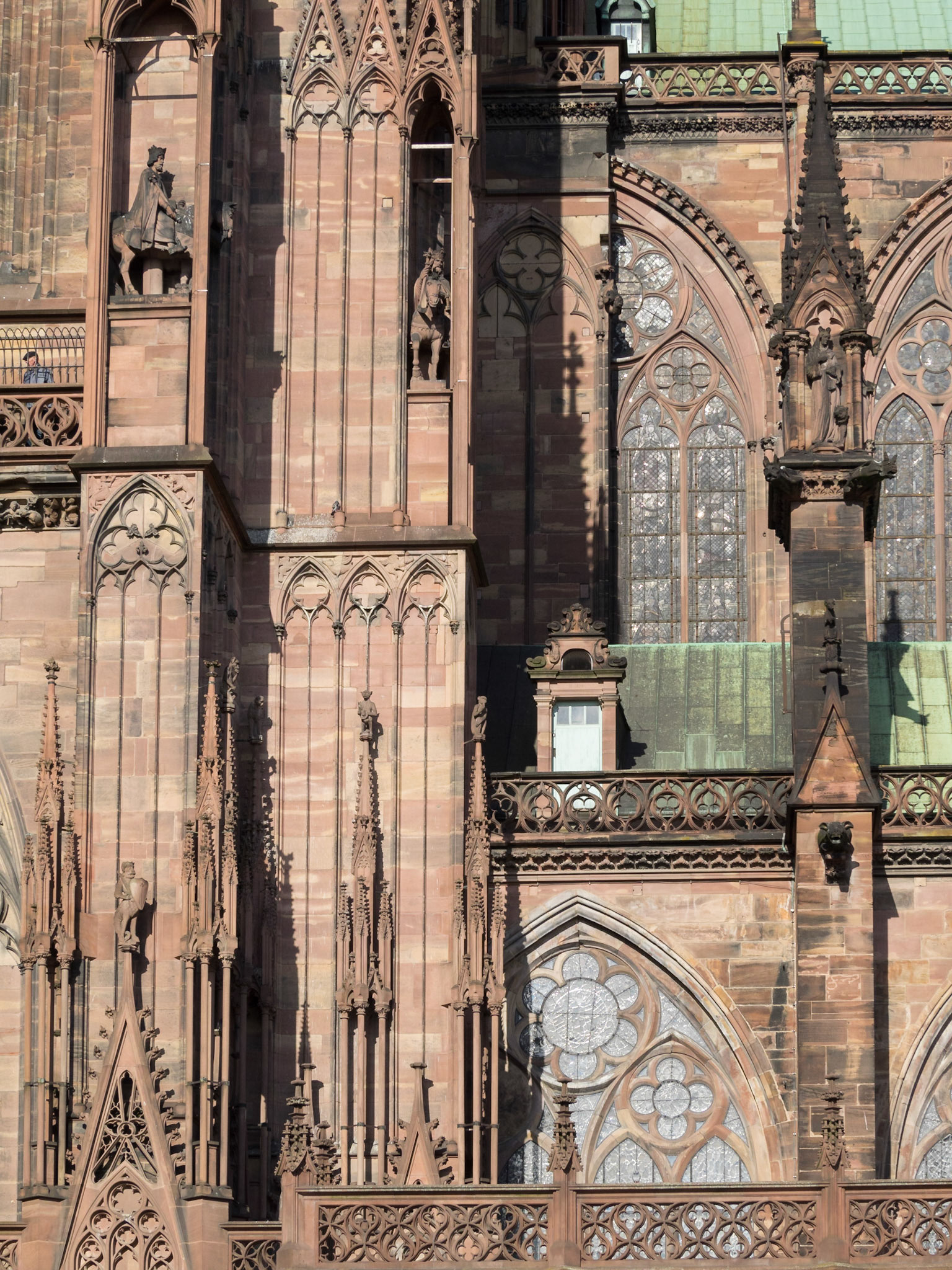 Strasbourg Cathedral south facade detail