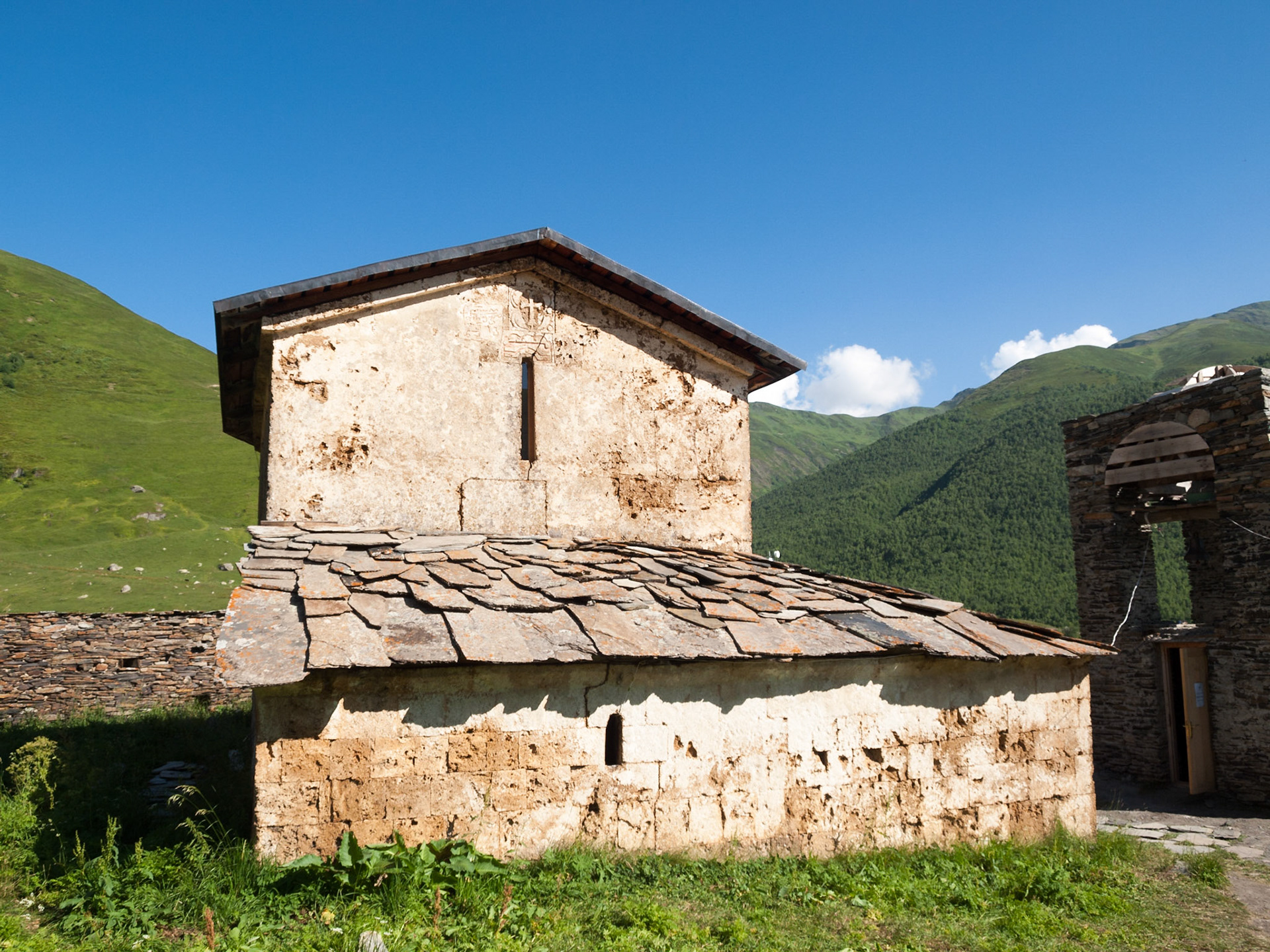 Virgin Mary church in Ushguli