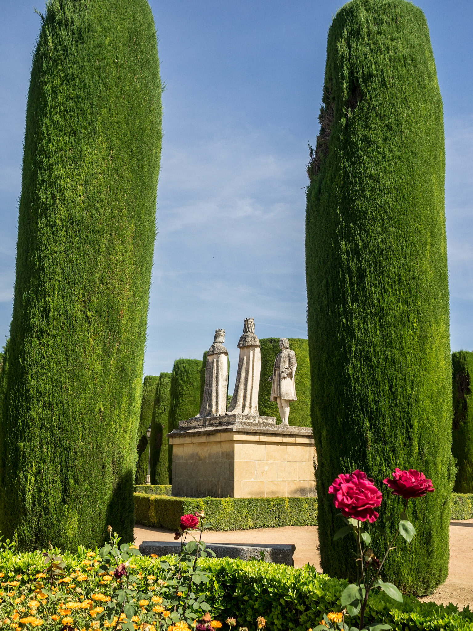 Gardens from the Alcazar de los Reyes Cristianos, Cordoba