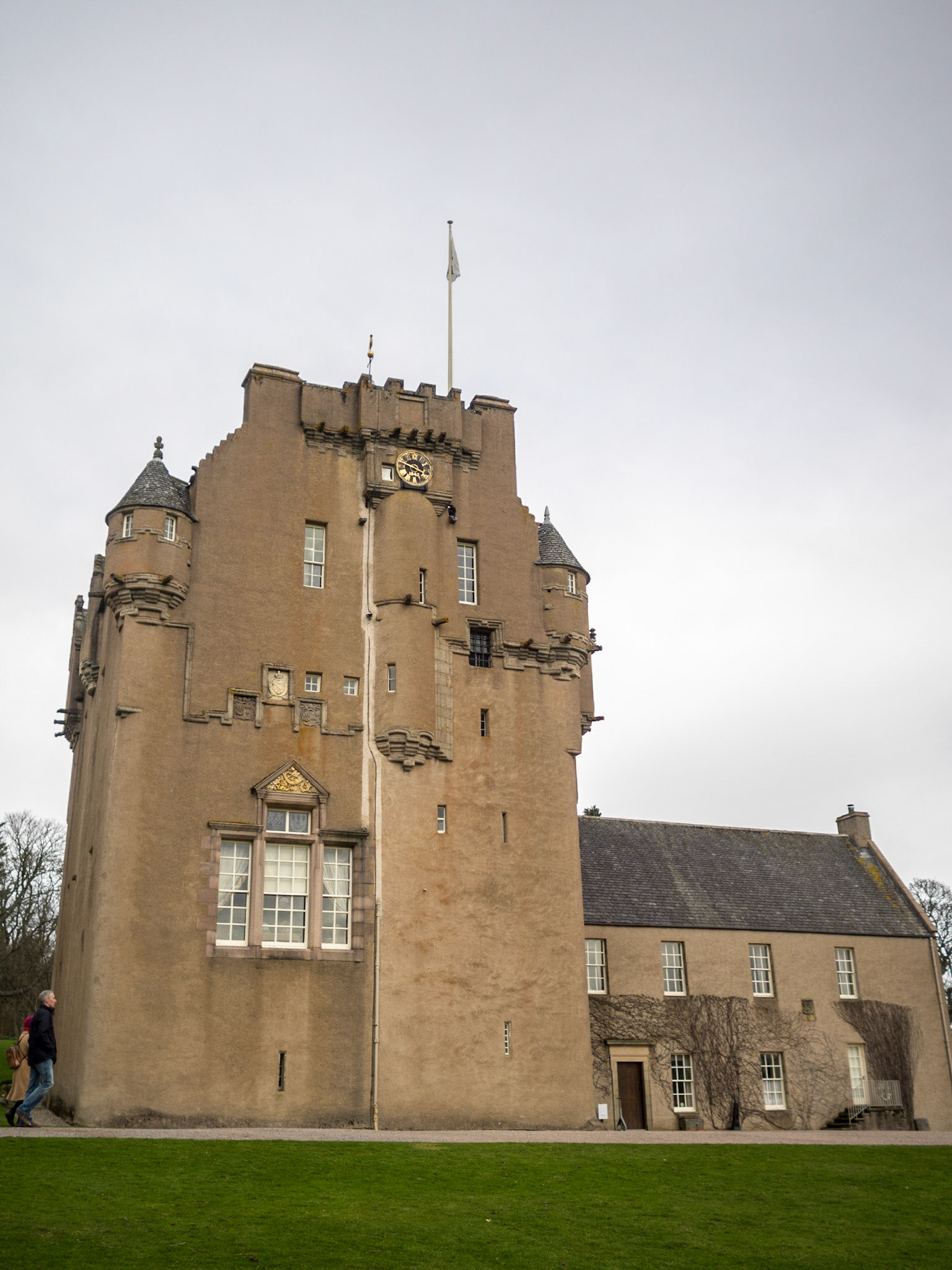 Crathes Castle general view