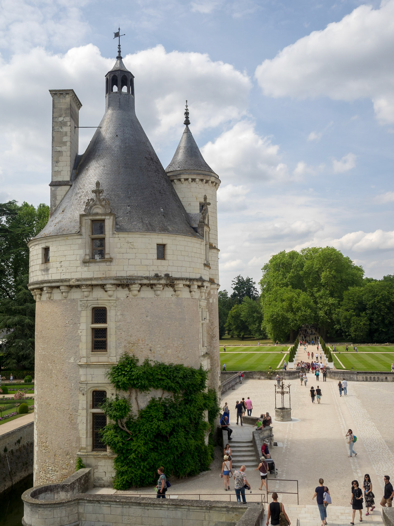 Chateau of Chenonceau tower