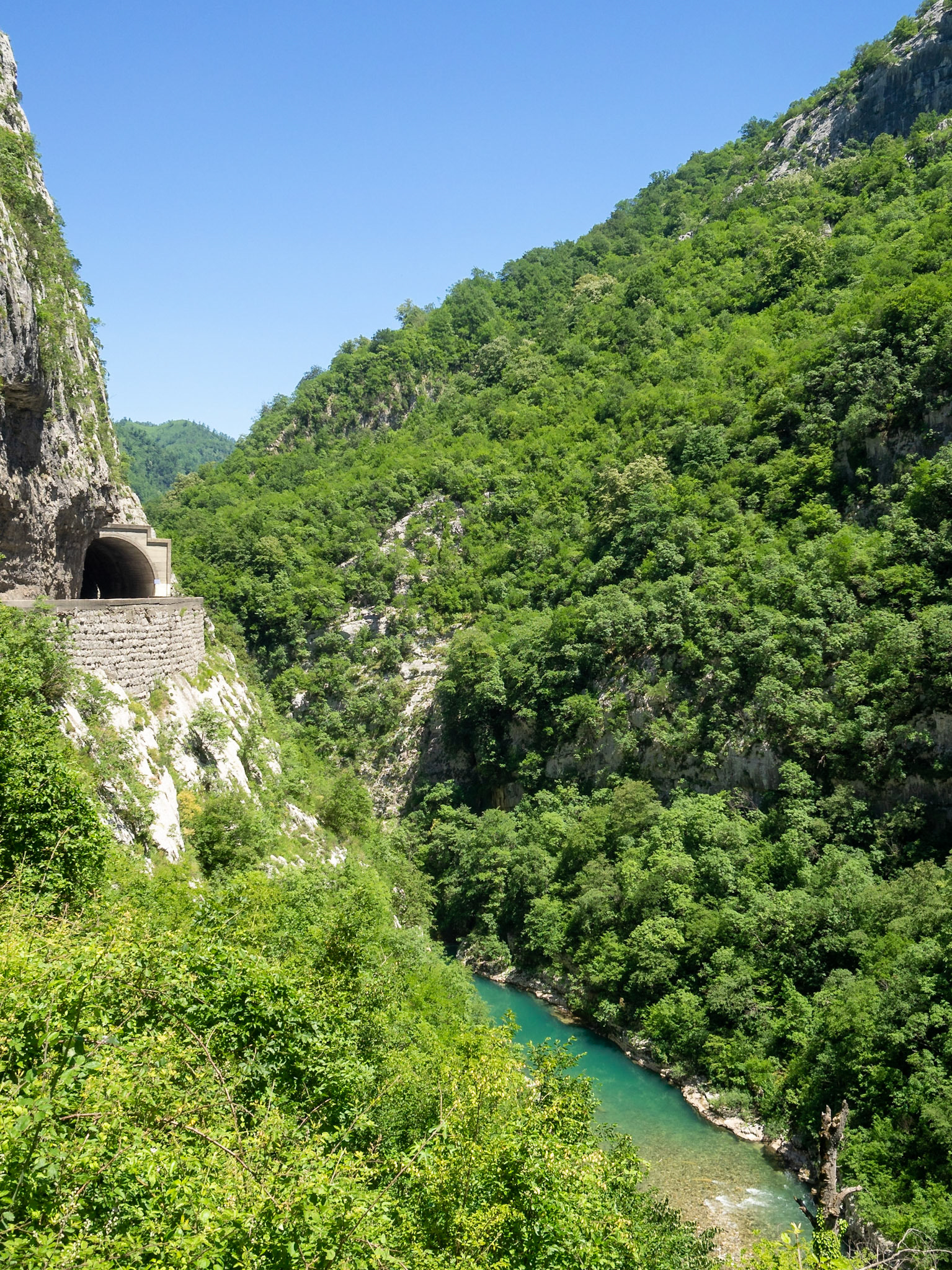 Moraca River gorge
