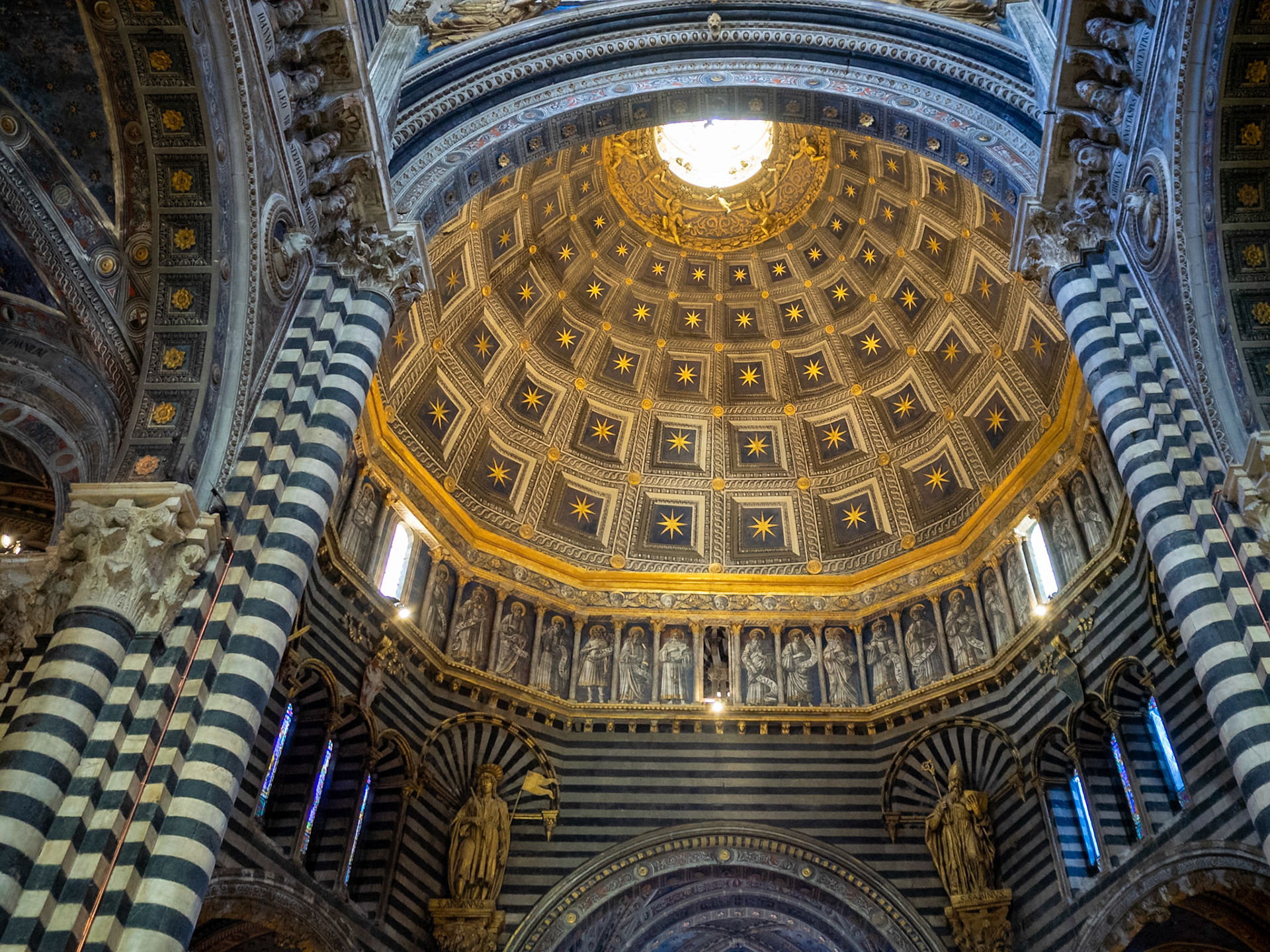 Siena Cathedral dome interior