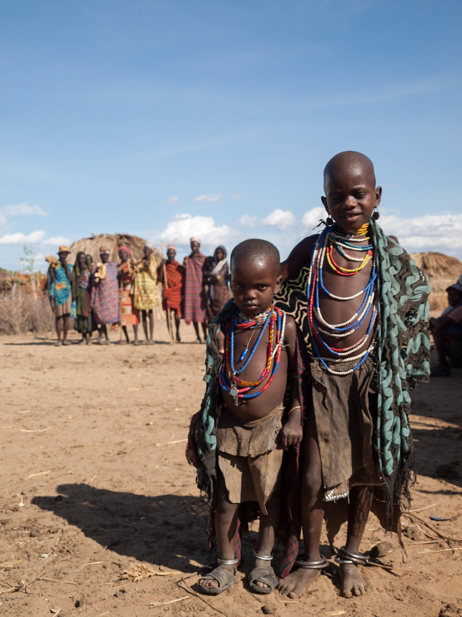 Two Arbore young boys portrait