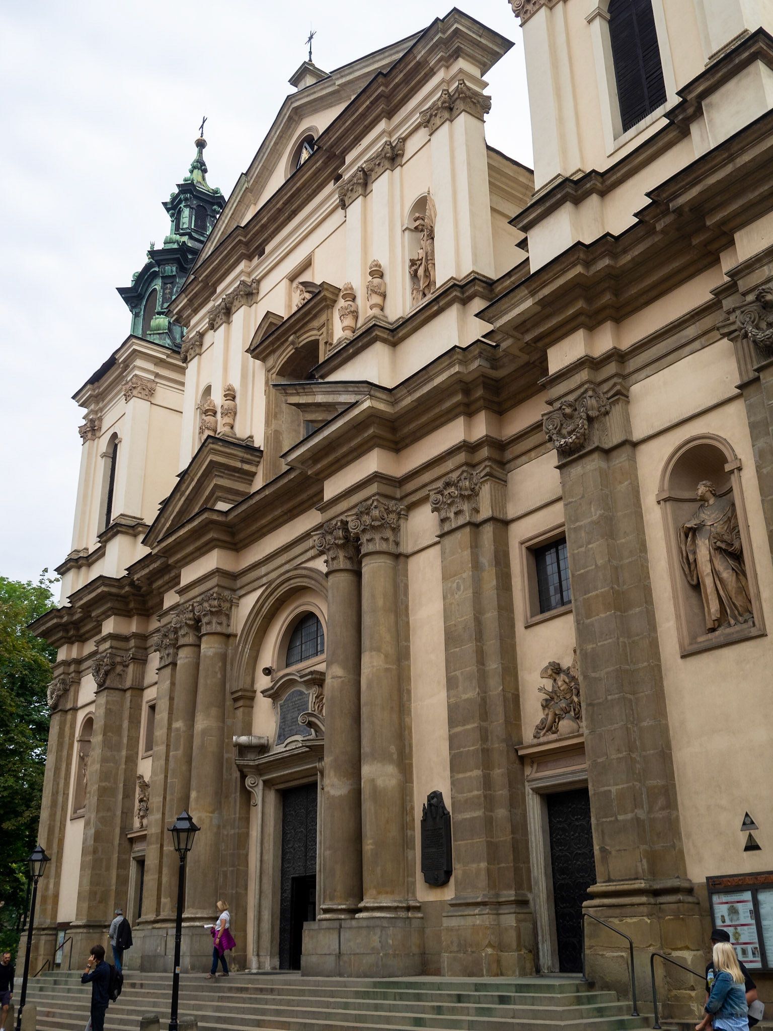 St. Annes Church facade, Krakow
