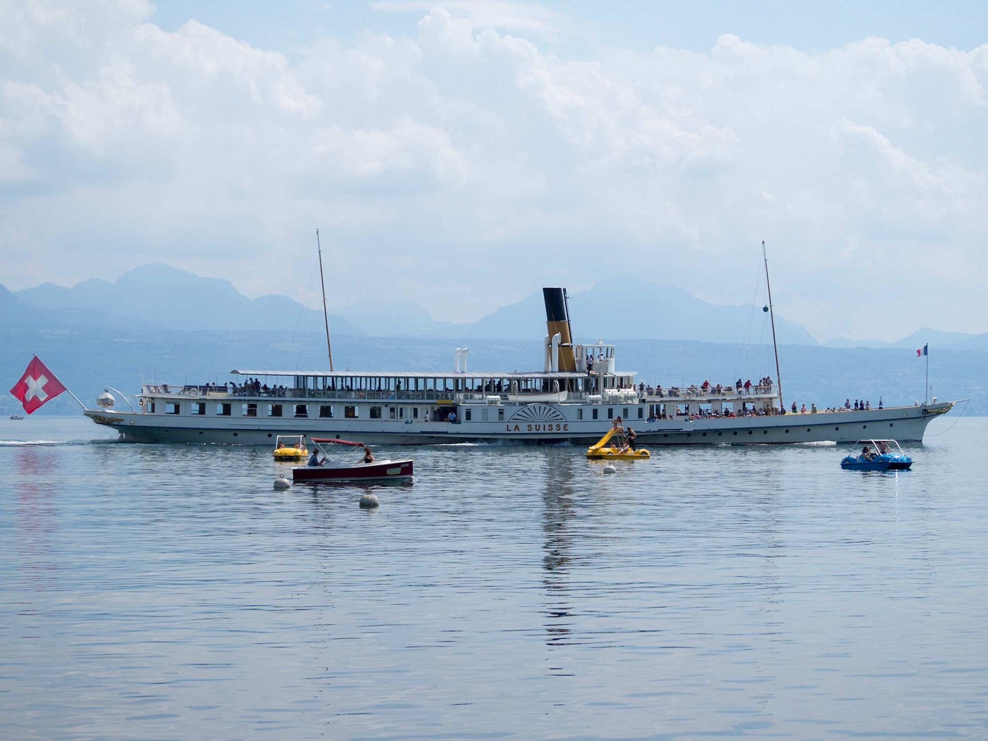 Geneva lake steamboat