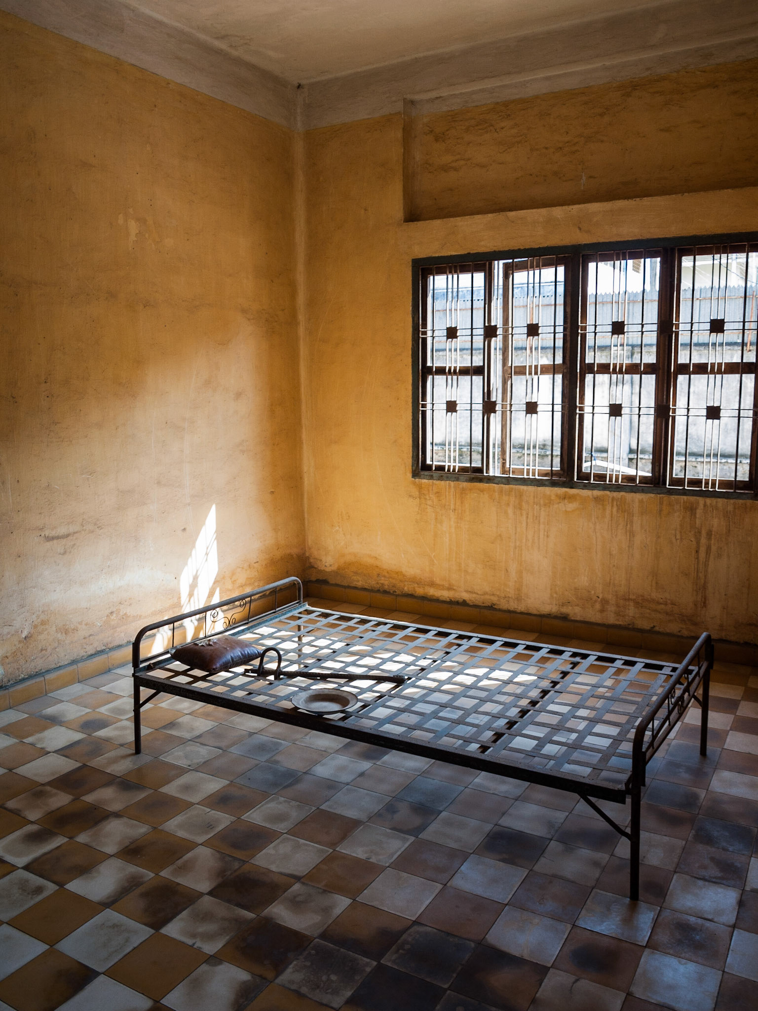 Tuol Sleng prison cell