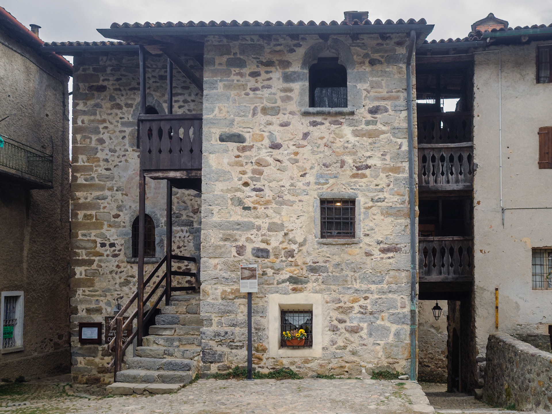 Harlequin House Museum, Oneta, Lombardy