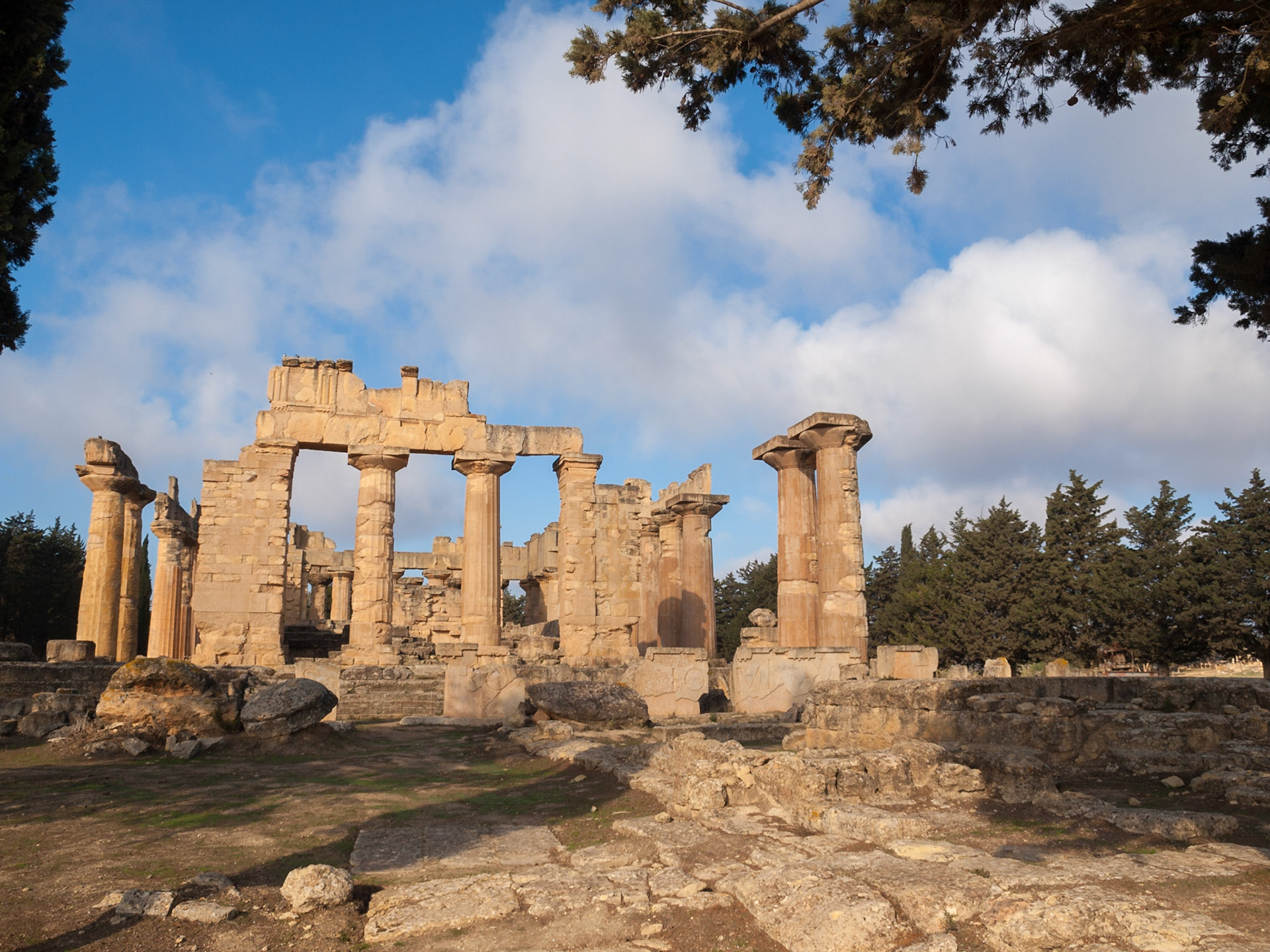Zeus Temple in Cyrene