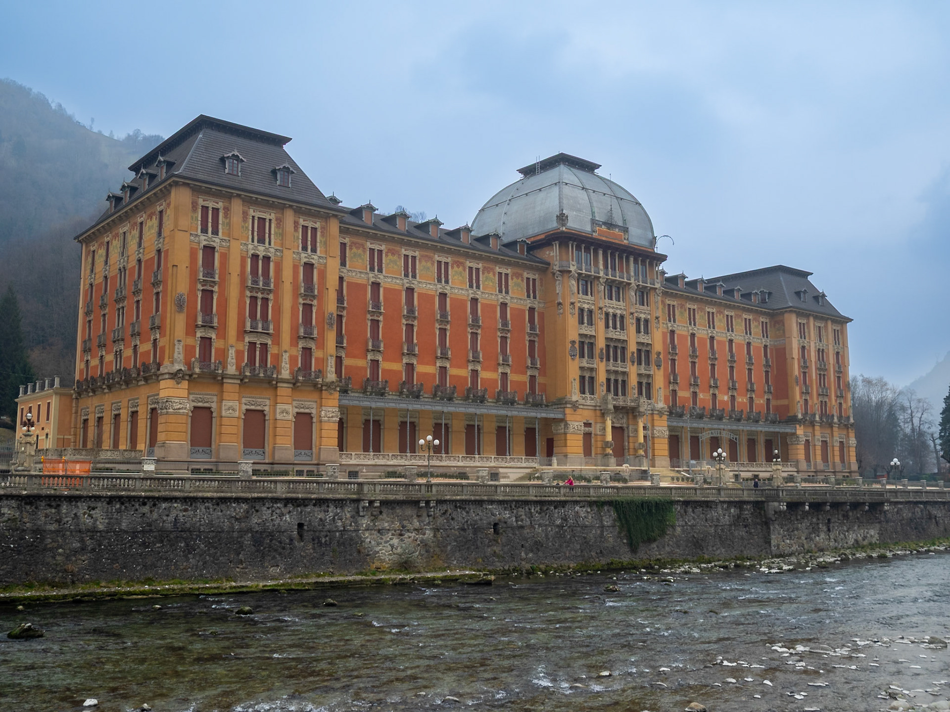 San Pellegrino Terme Grand Hotel by the Brembo River, Lombardy