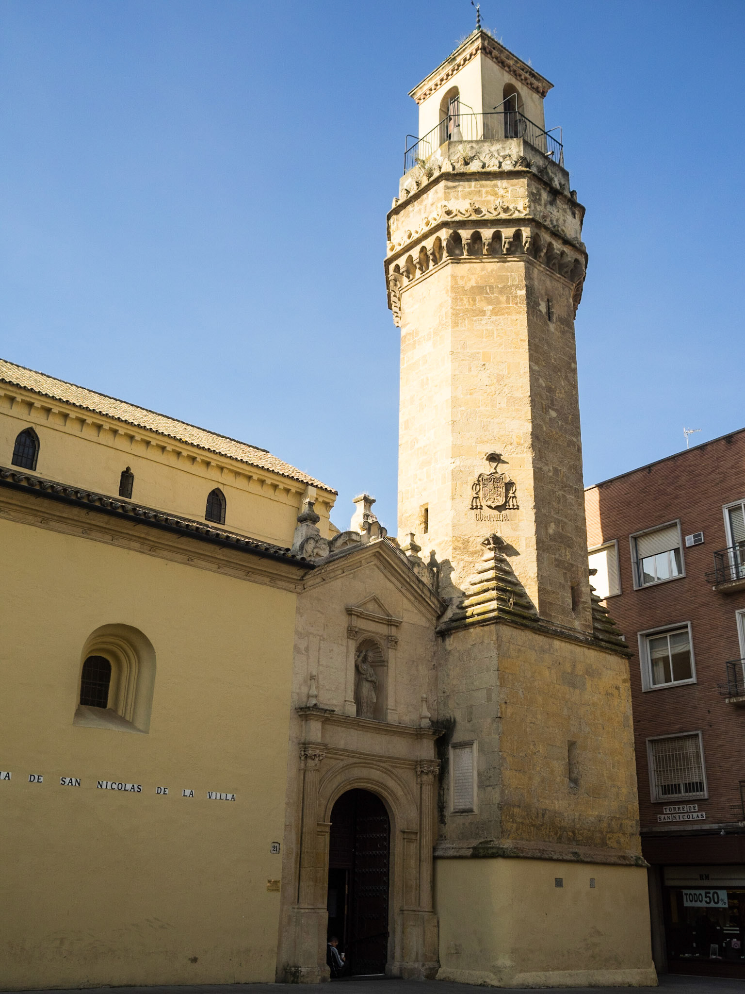 Church of San Nicolas de la Villa in Cordoba