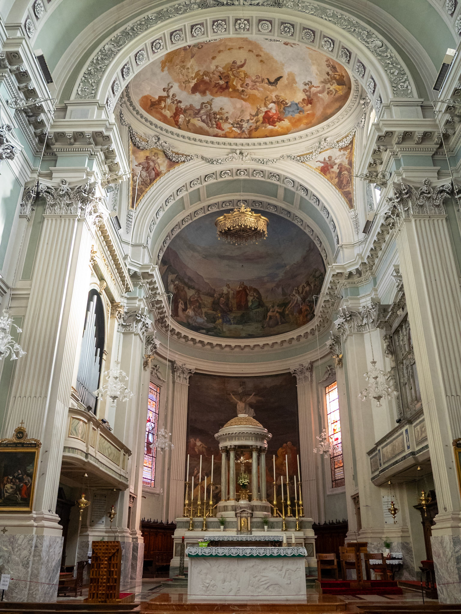 High altar of the Parrocchiale di Santa Maria Assunta, Pisogne