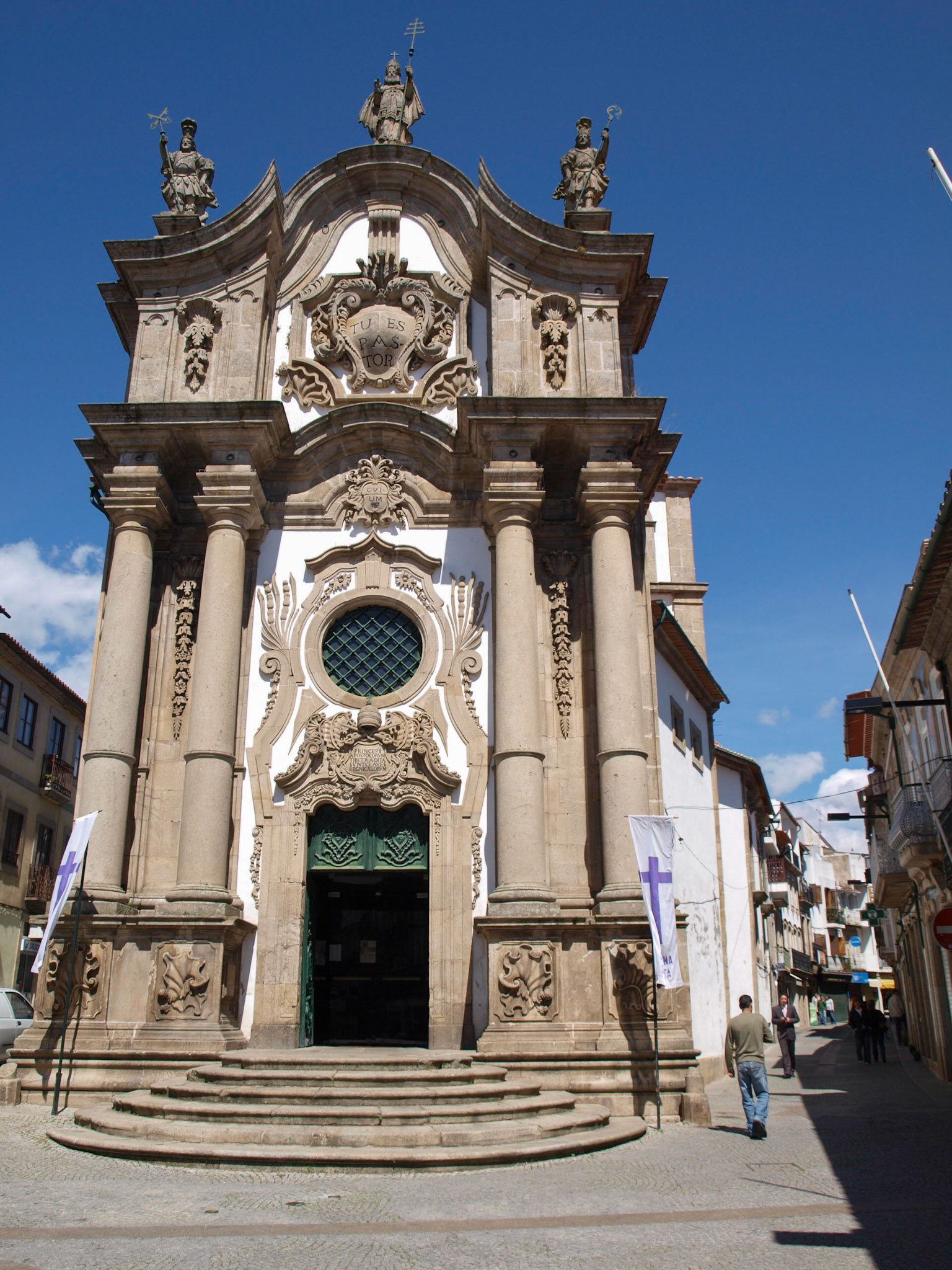 Facade of Capela Nova church, Vila Real