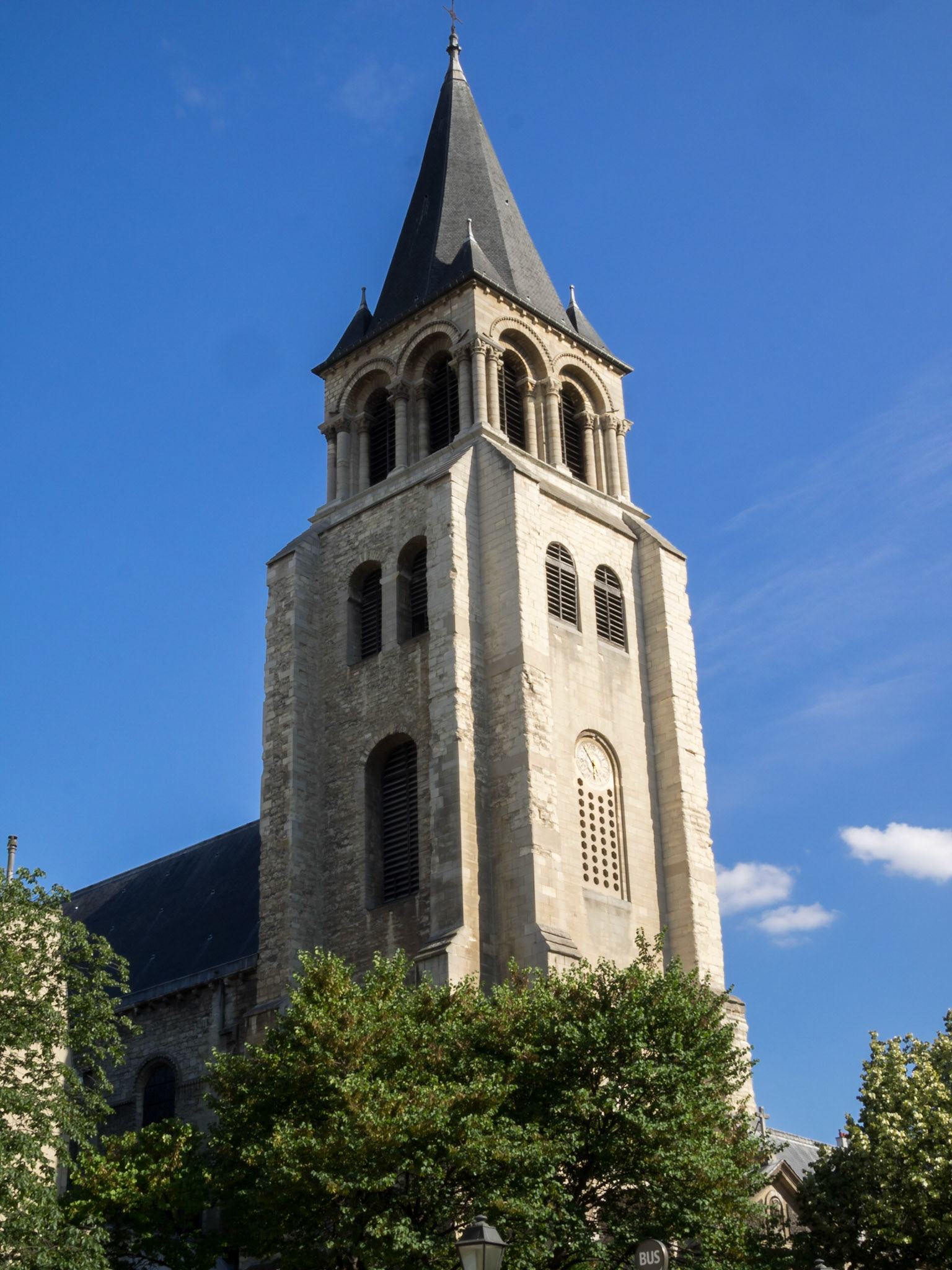 Tower of the Abbey of Saint-Germain-des-Prés]