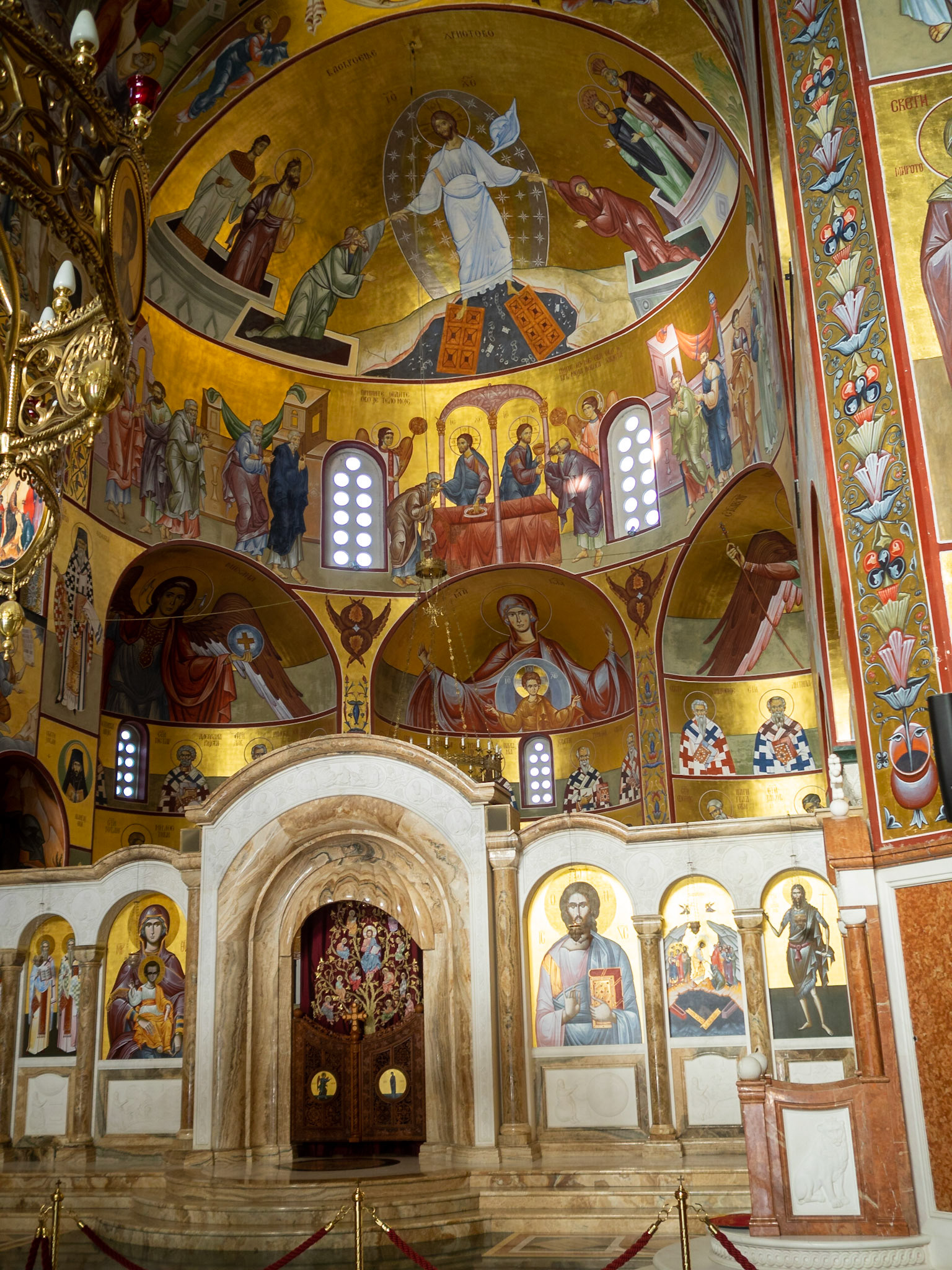 Iconostasis of the Cathedral of the Resurrection of Christ, Podgorica