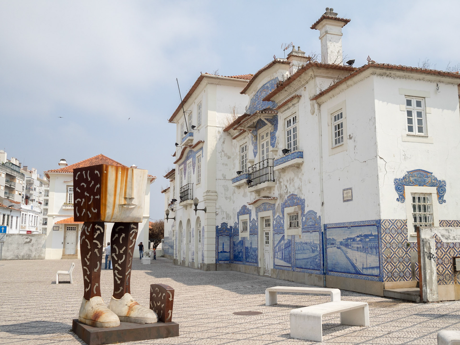 General view of Aveiro Train Station building