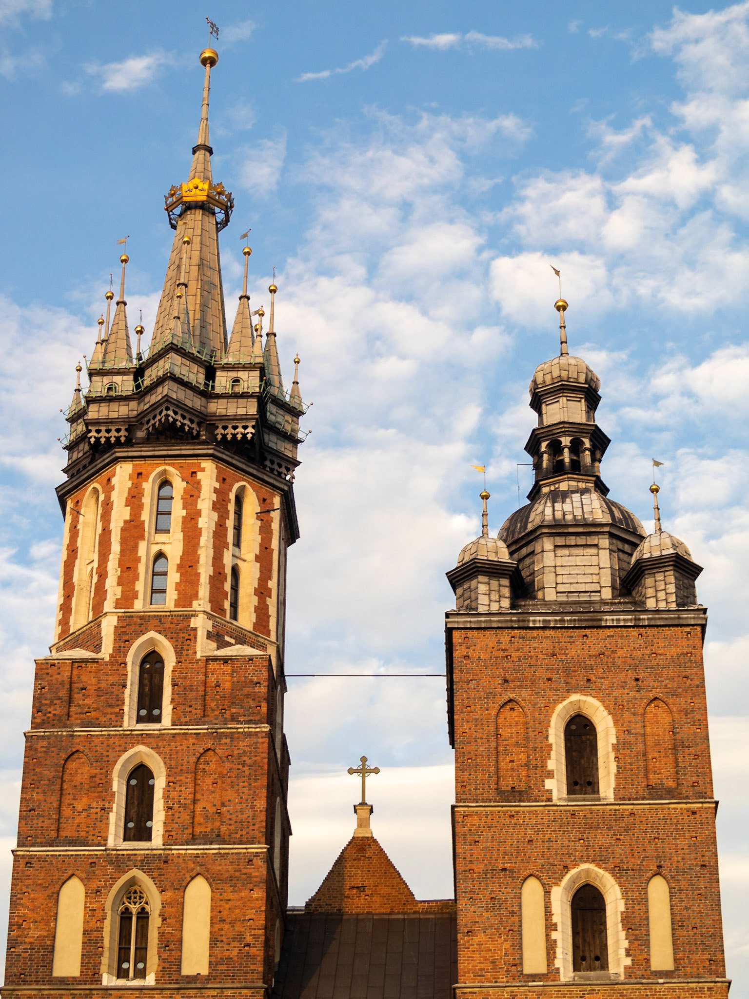 St. Mary's Basilica towers, Krakow