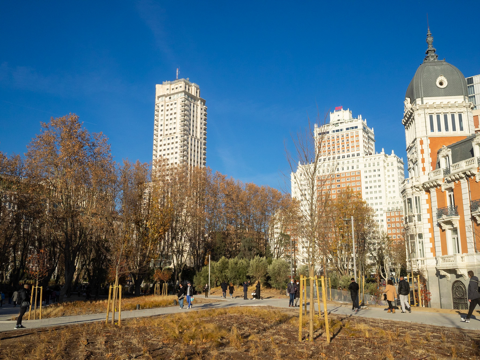 Plaza de Espanã, Madrid
