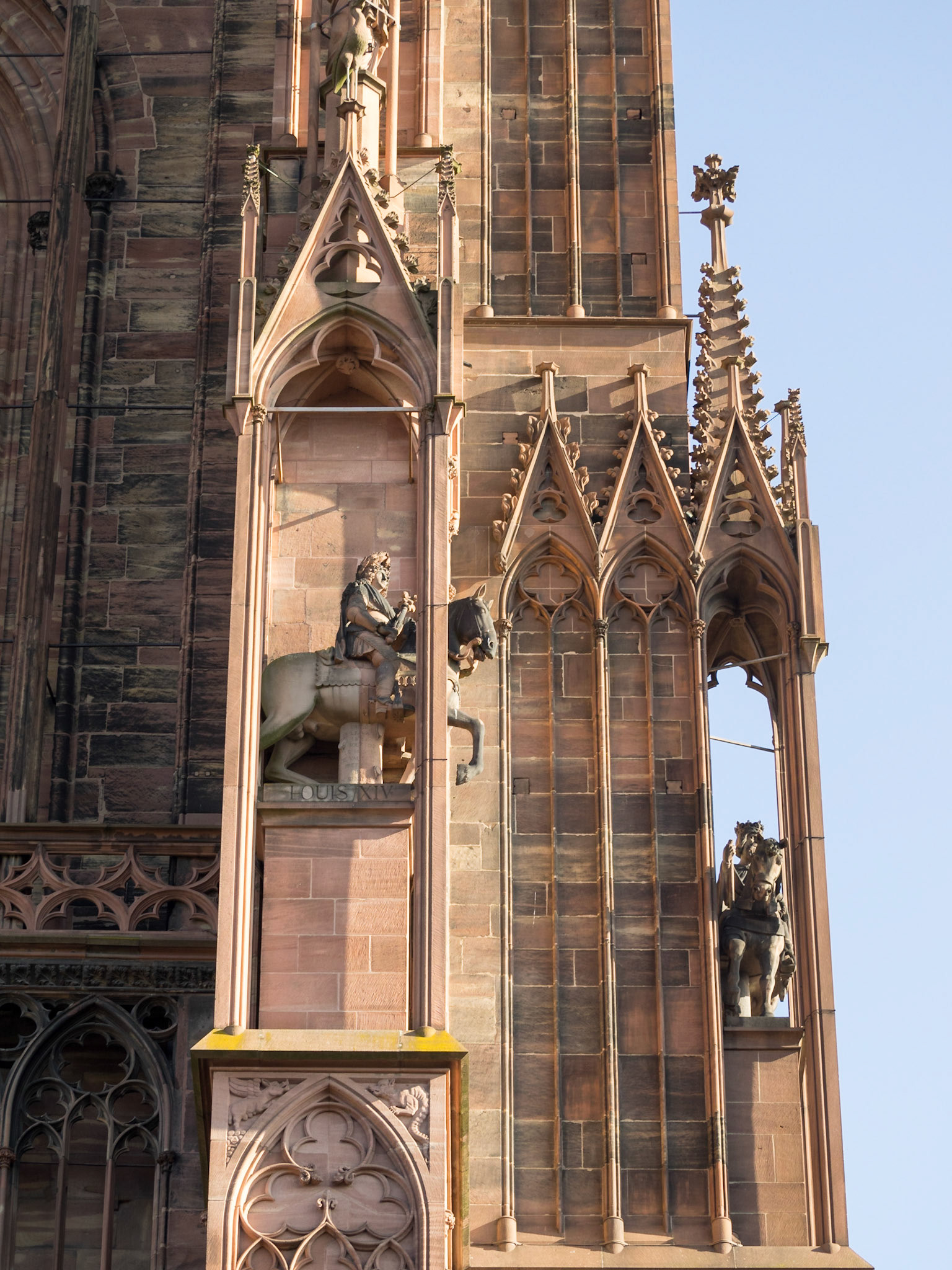 Strasbourg Cathedral south facade detail
