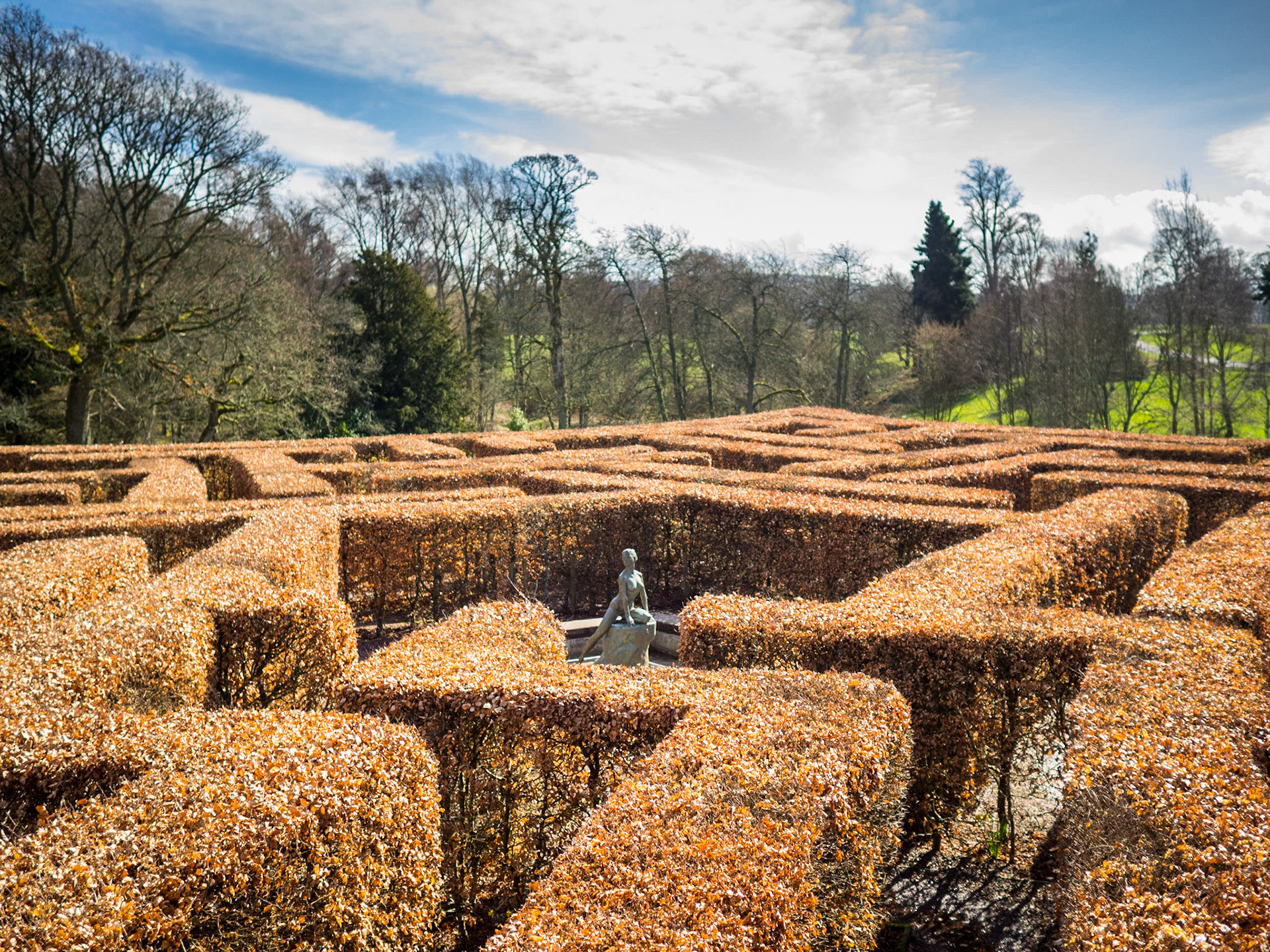 Scone Palace maze