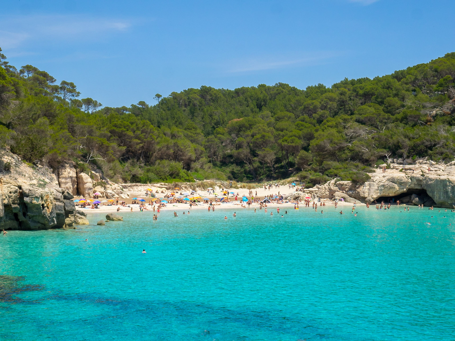 Cala Mitjana, Menorca