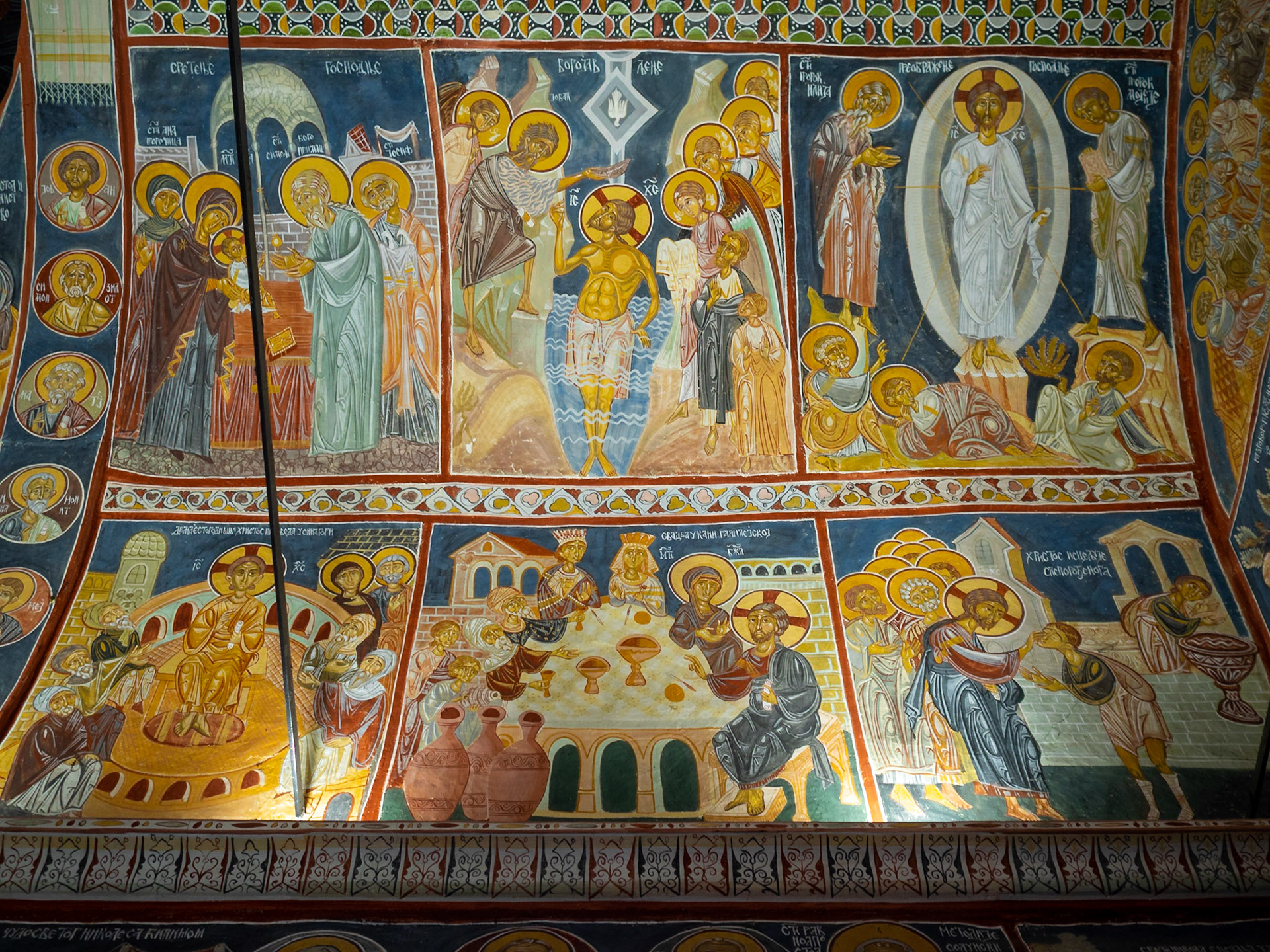 St. Nikola Church ceiling fresco, Ulcinj