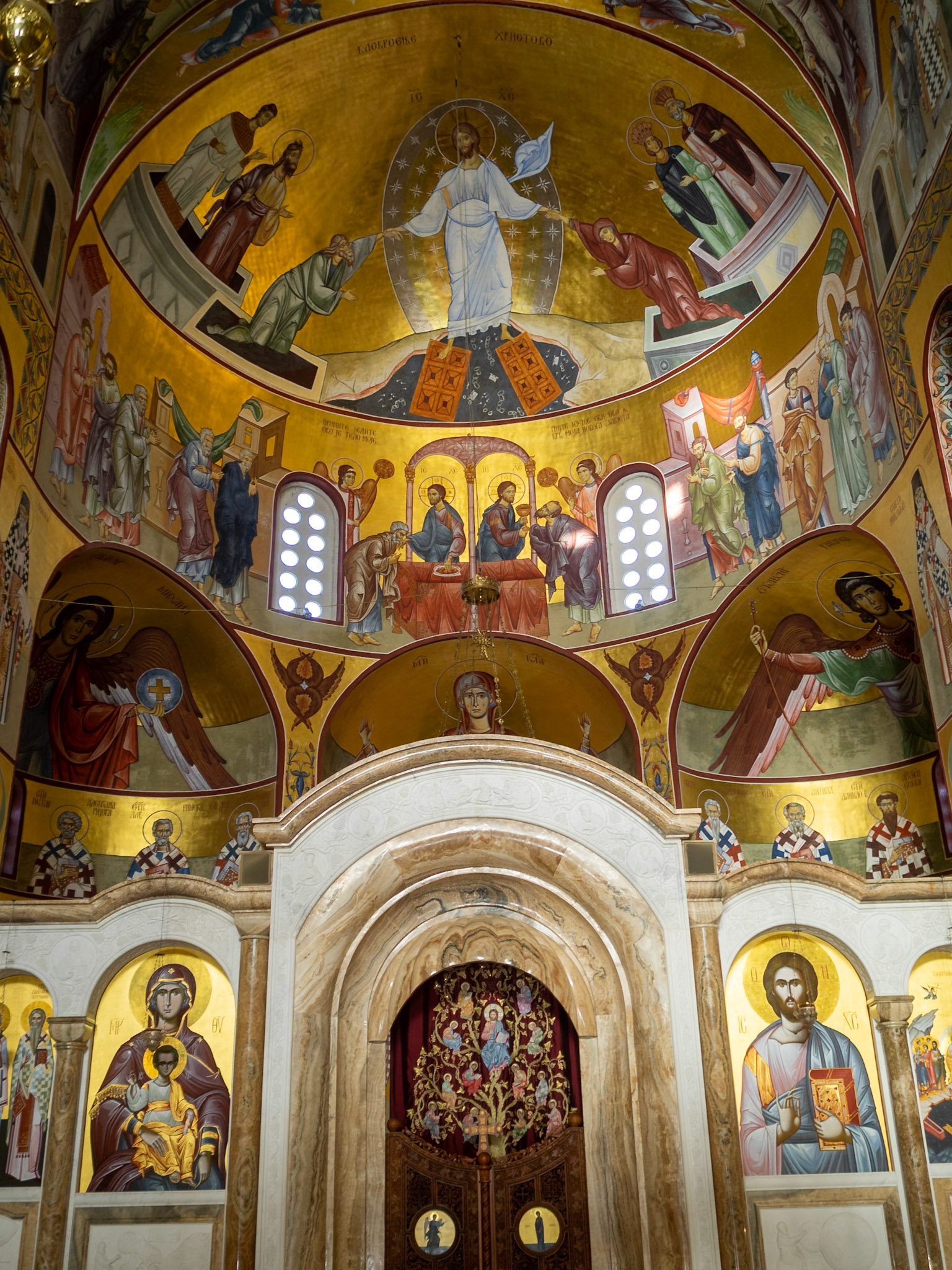 Iconostasis of the Cathedral of the Resurrection of Christ, Podgorica