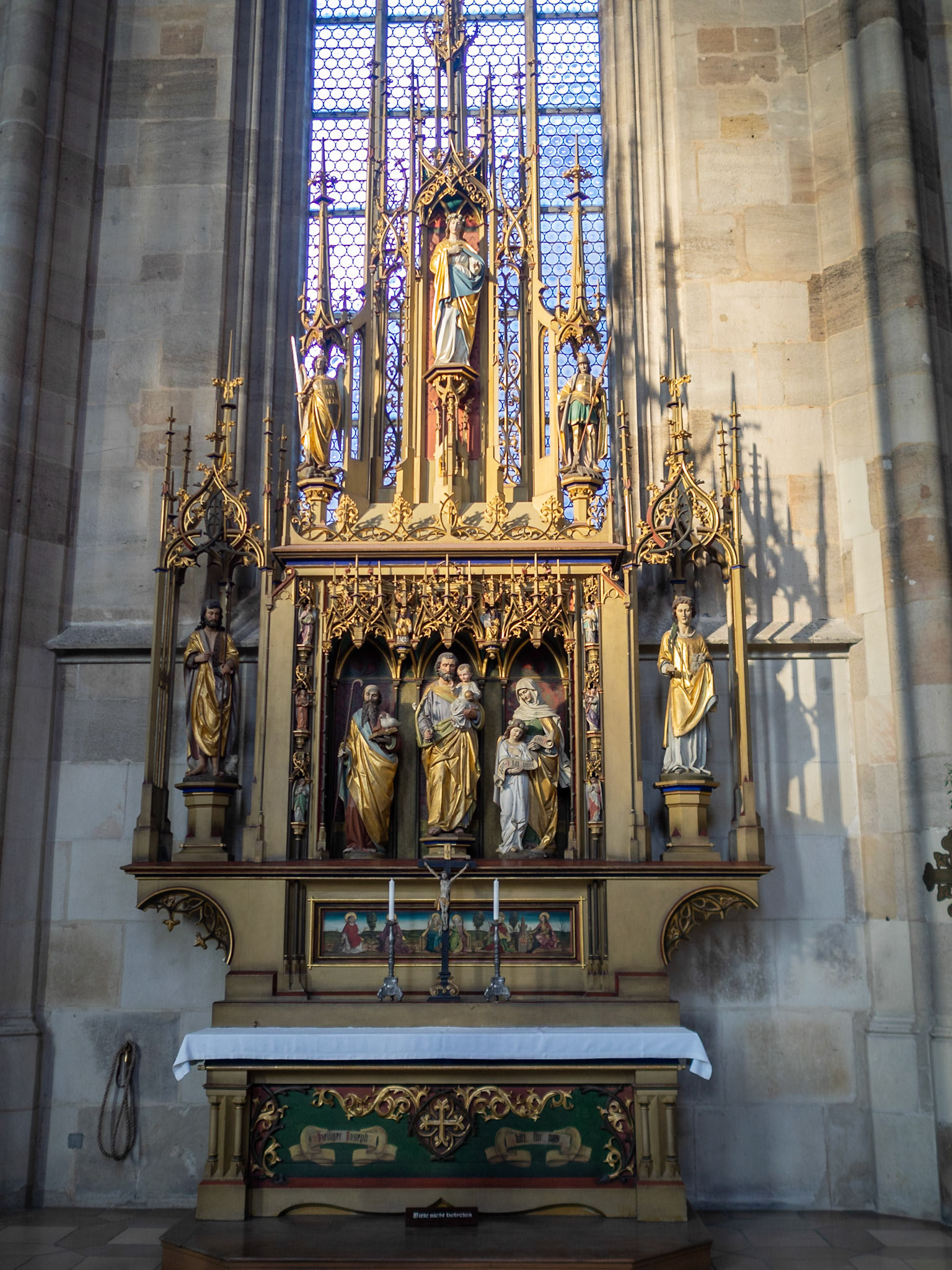 Side altar of the Parish of St. Georg, Dinkelsbuhl