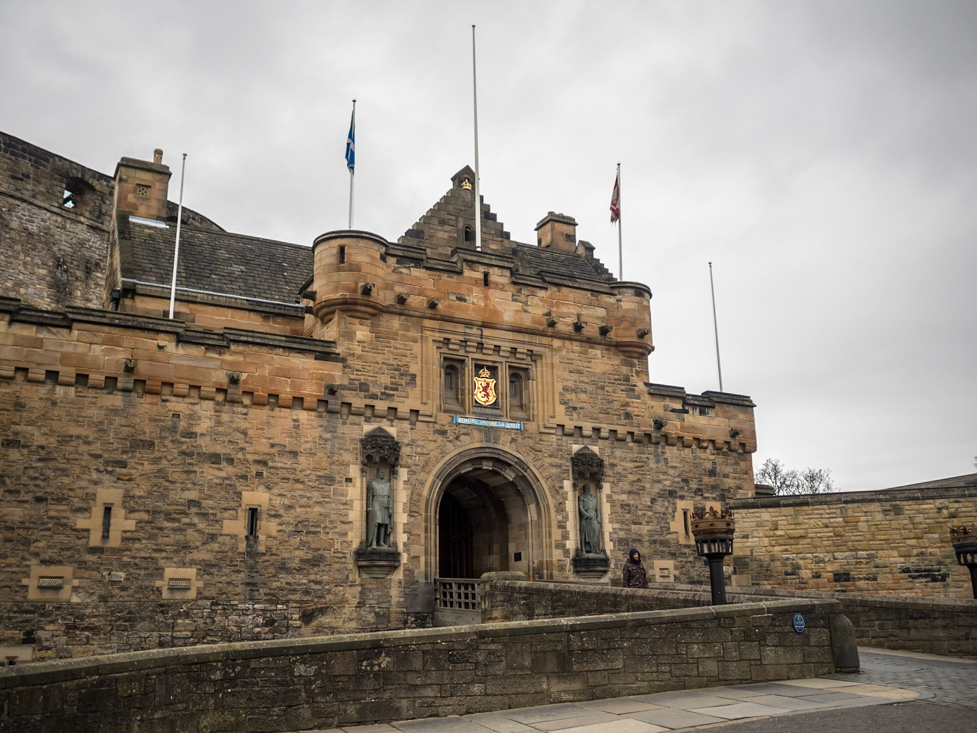 Edinburgh Castle gate