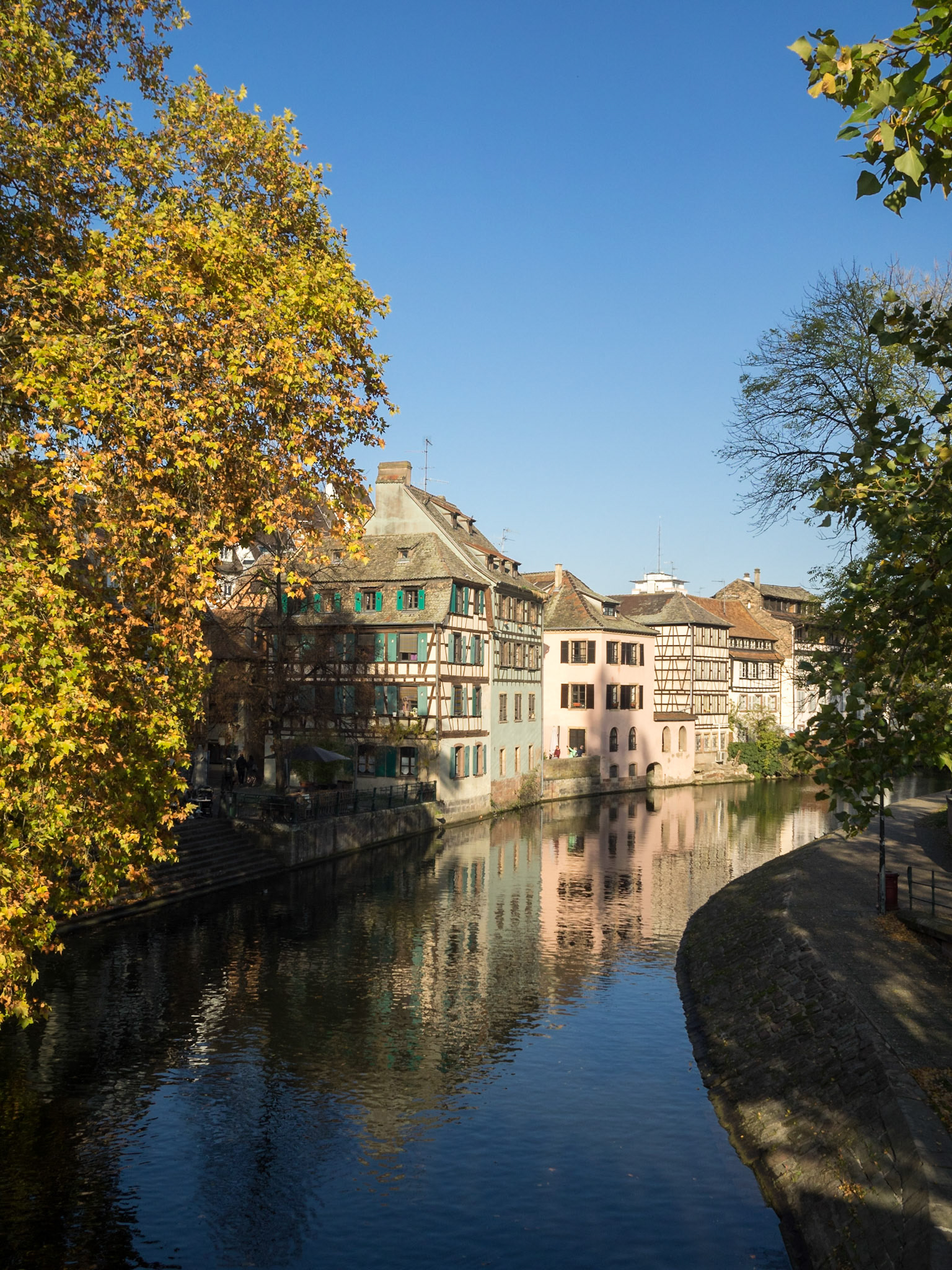 Ill riverside houses, Strasbourg