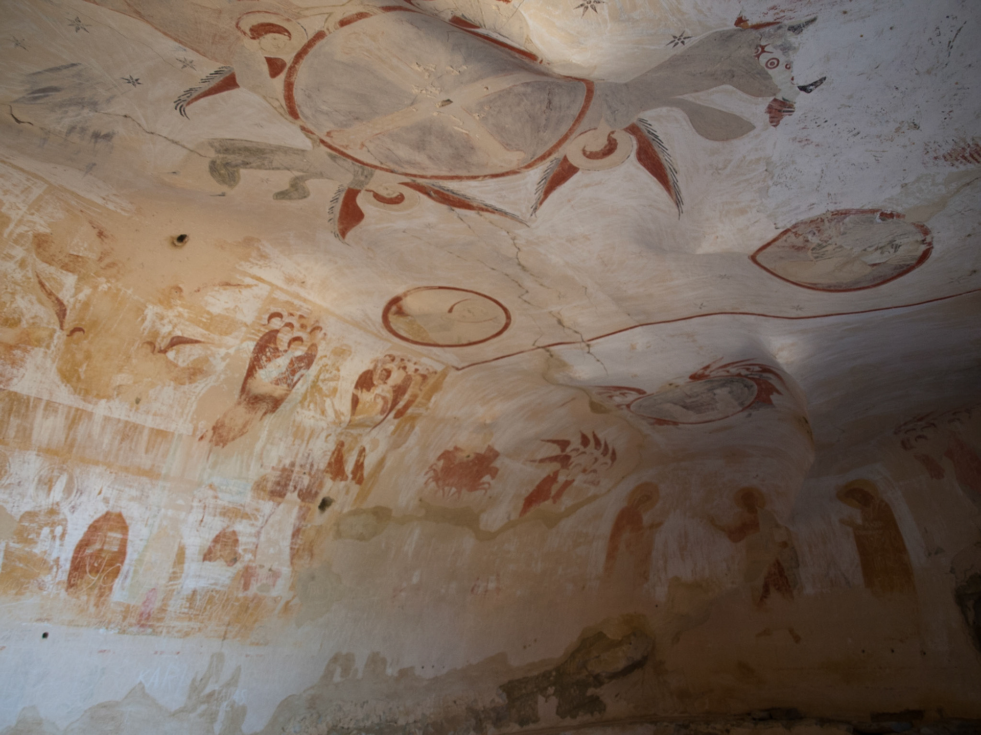 Udabno cave monastery part of Davit Gareja