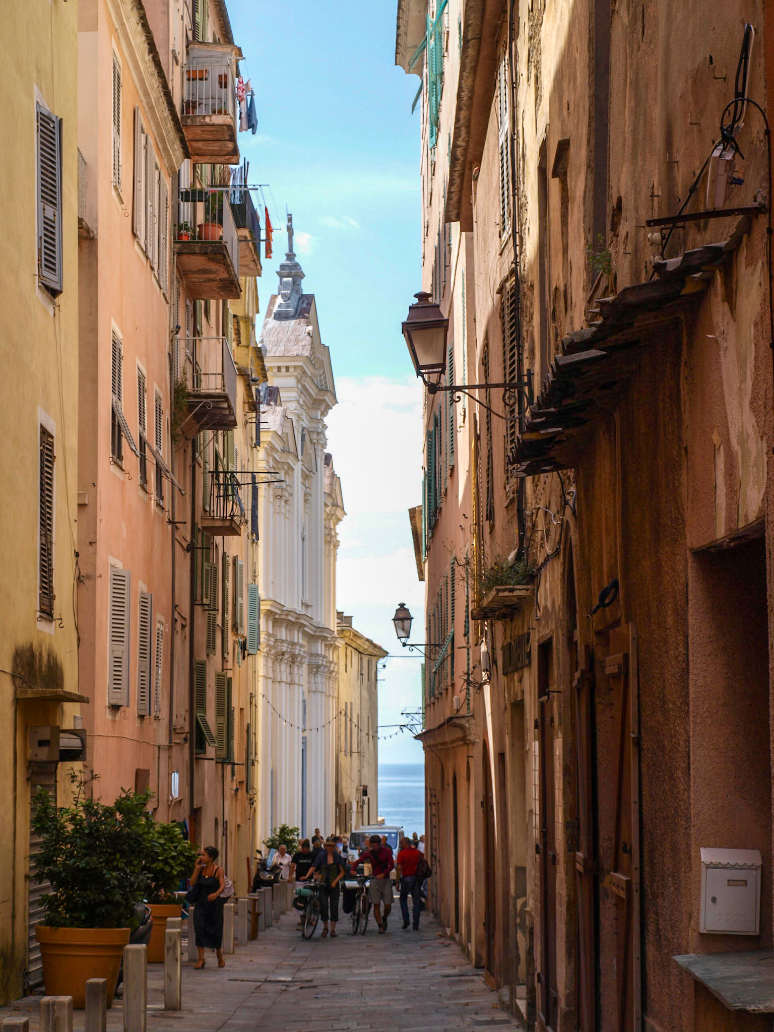 Bastia narrow street