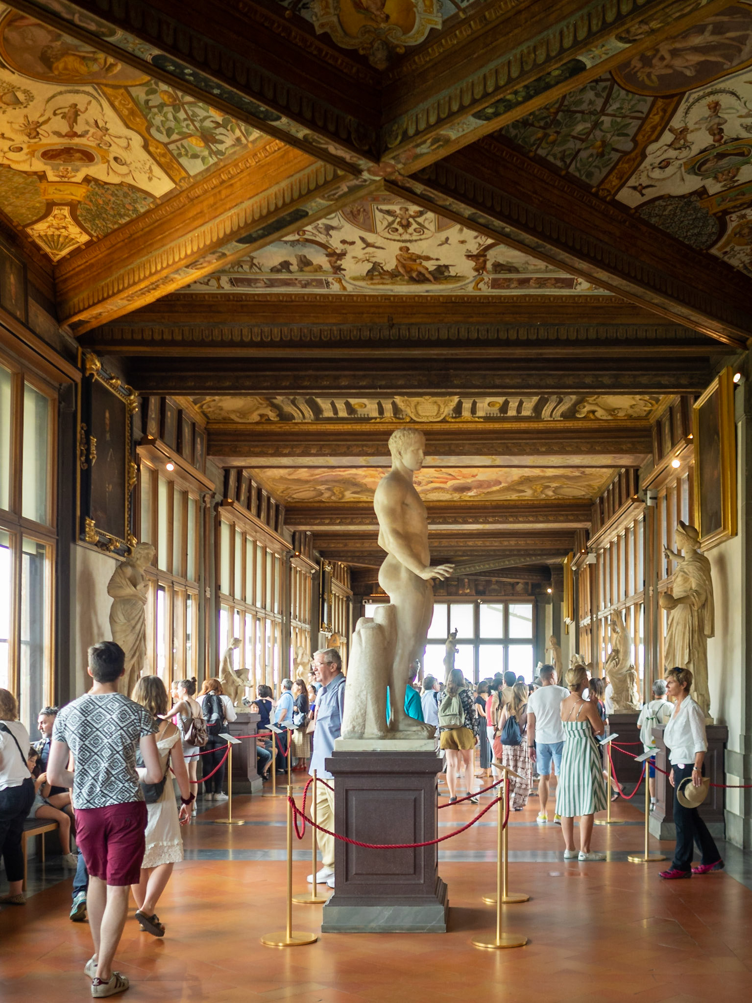 Corridor of the Galleria deli Uffizi, Florence