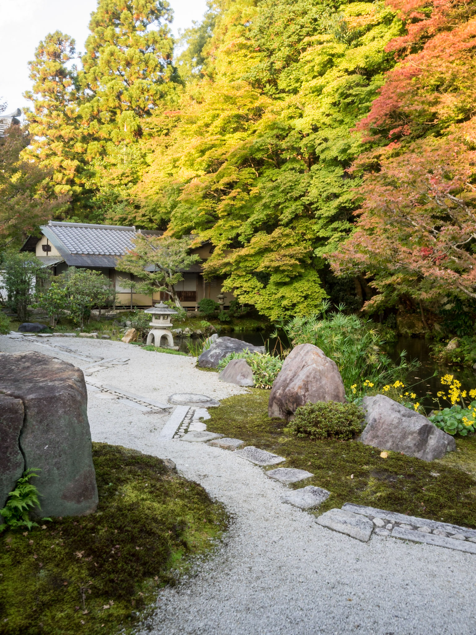 Leaping Tiger garden of Nanzen-ji temple