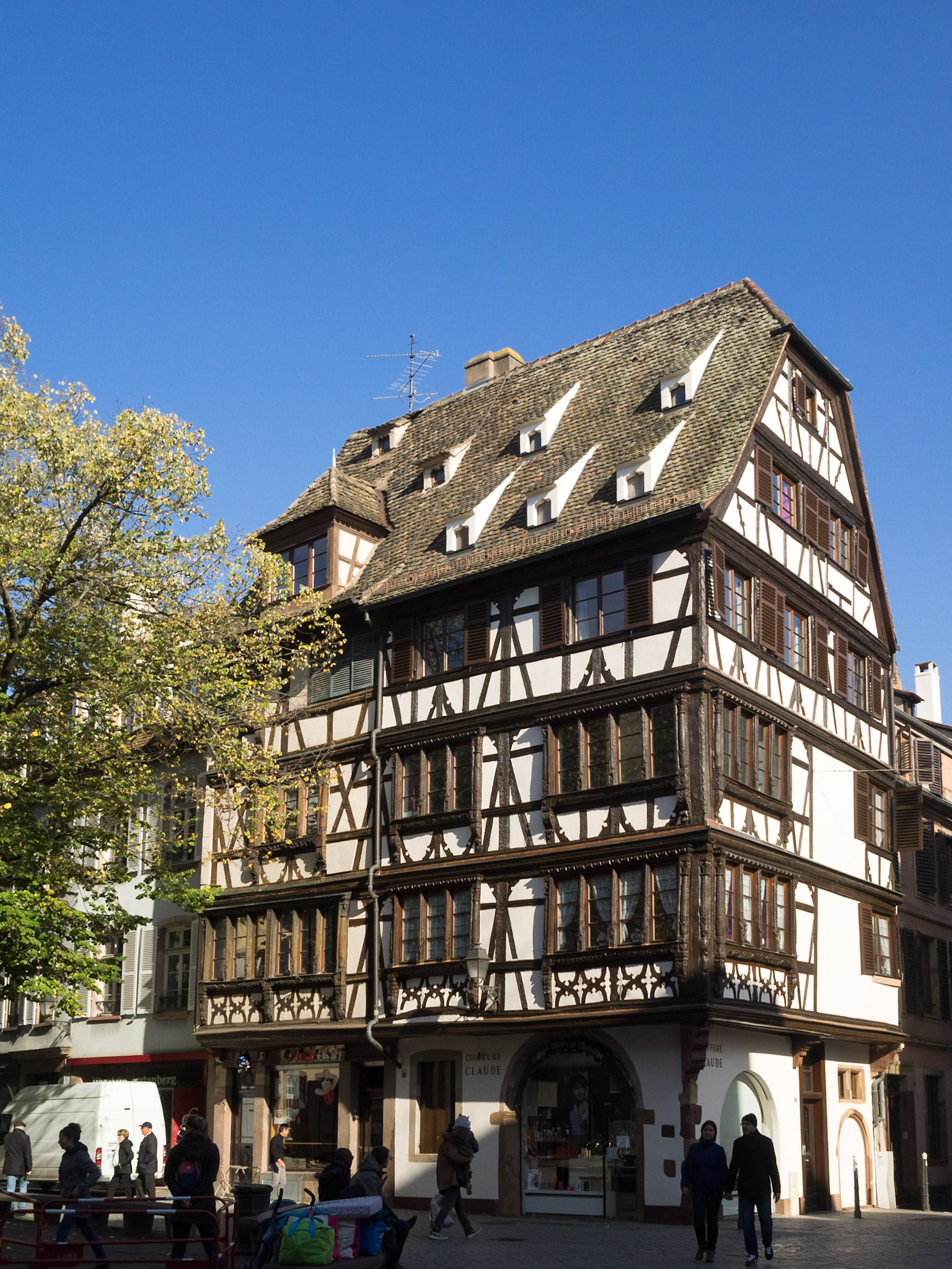 Strasbourg half timbered house