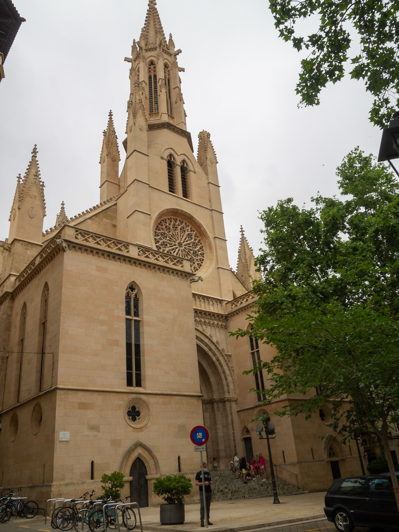 Santa Eulalia Church facade, Palma