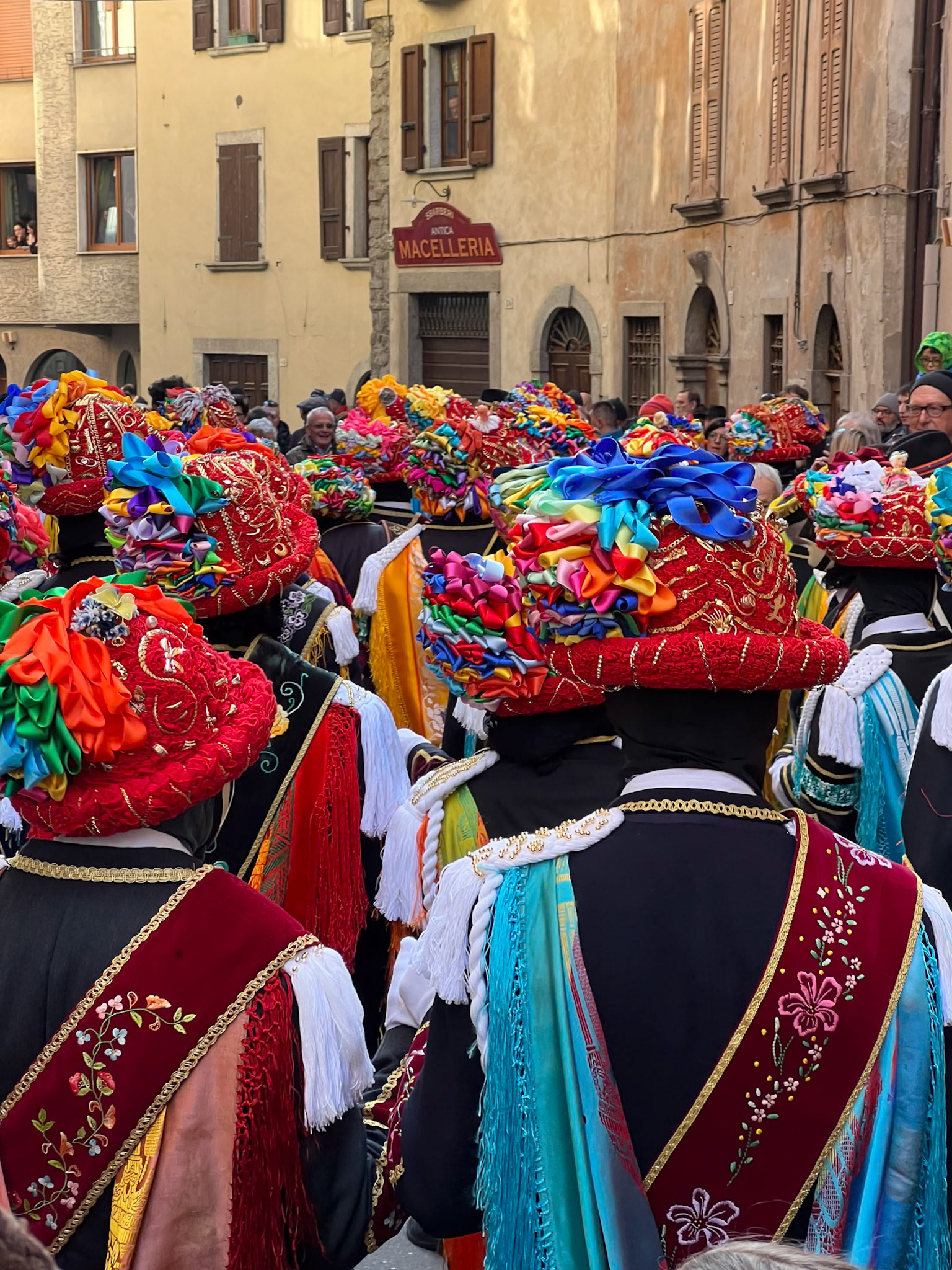 Bagolino carnival, the balari
