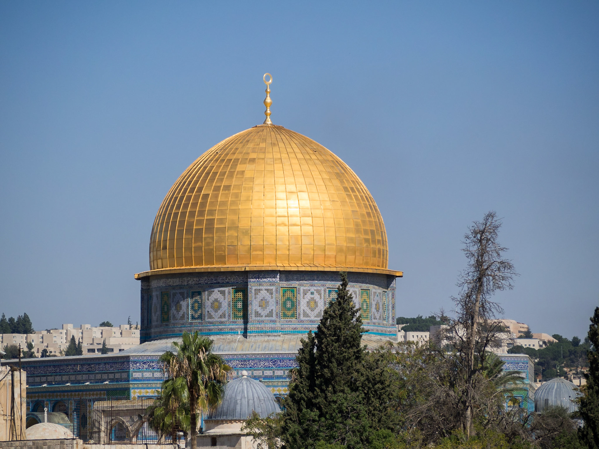 The golden Dome of the Rock