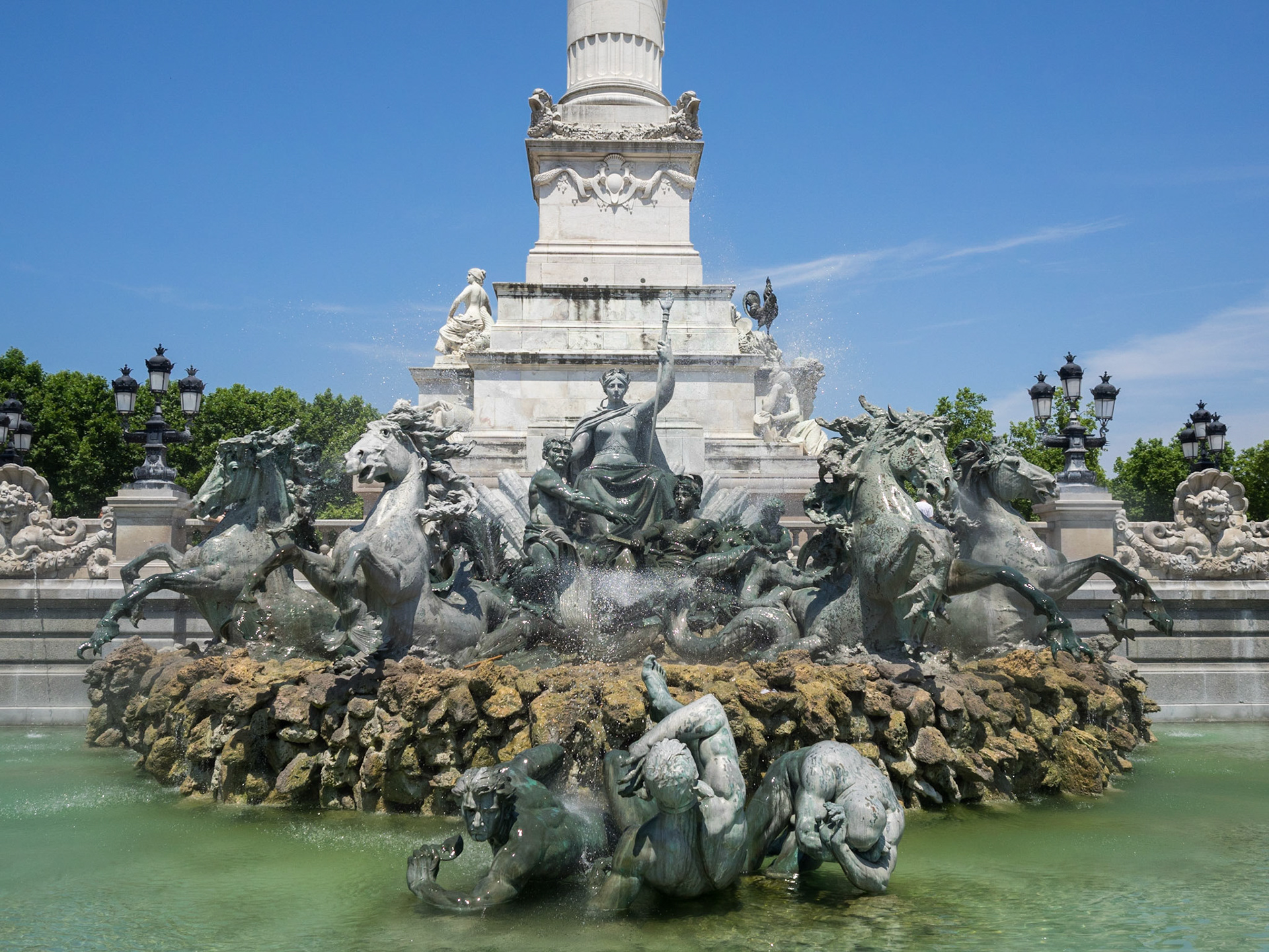 Fountain of the Monument aux Girondins