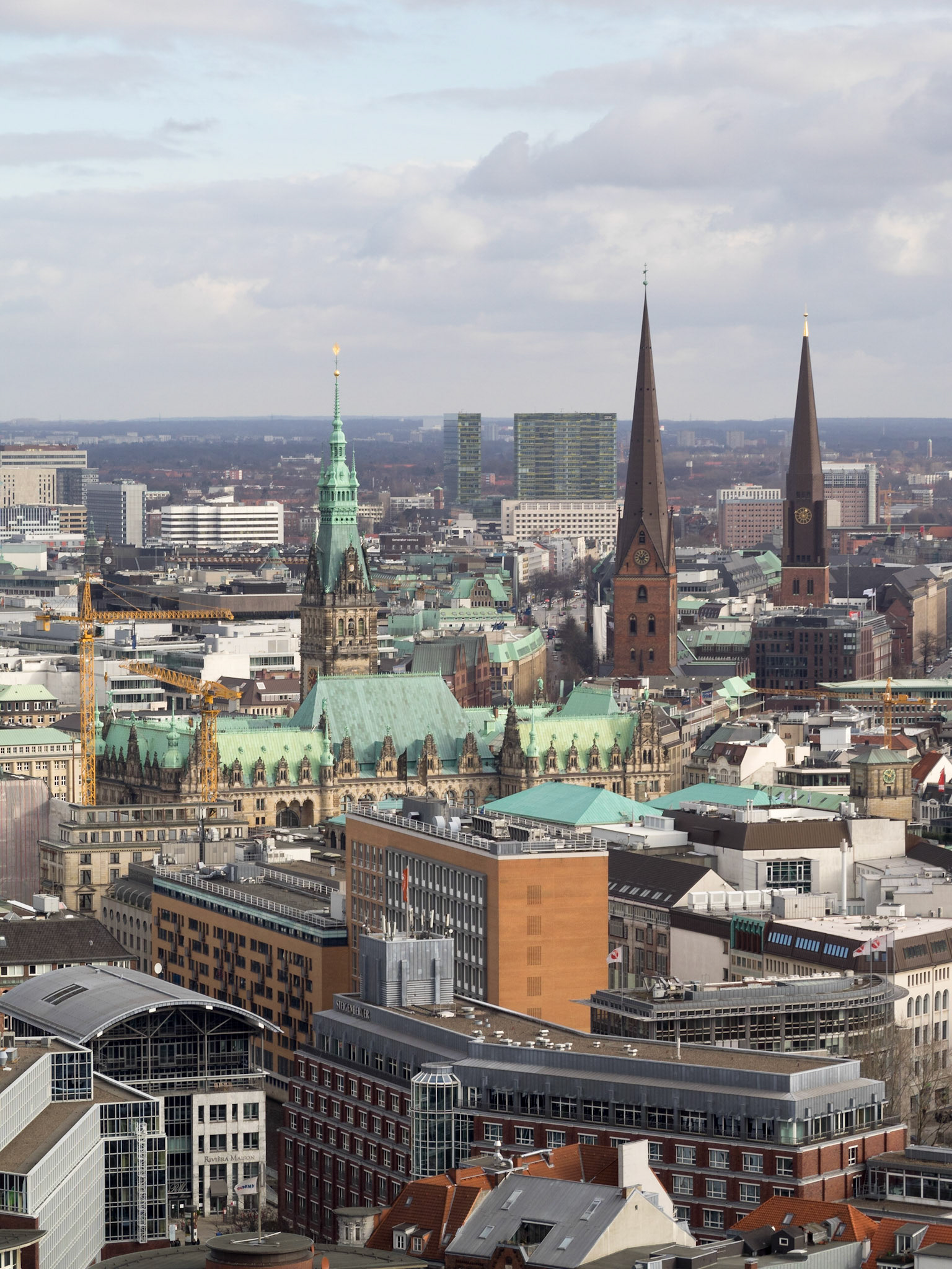Hamburg cityscape