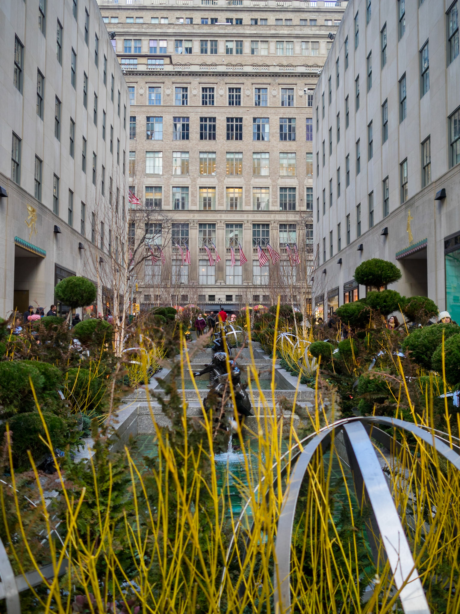 Rockefeller Center Channel Gardens