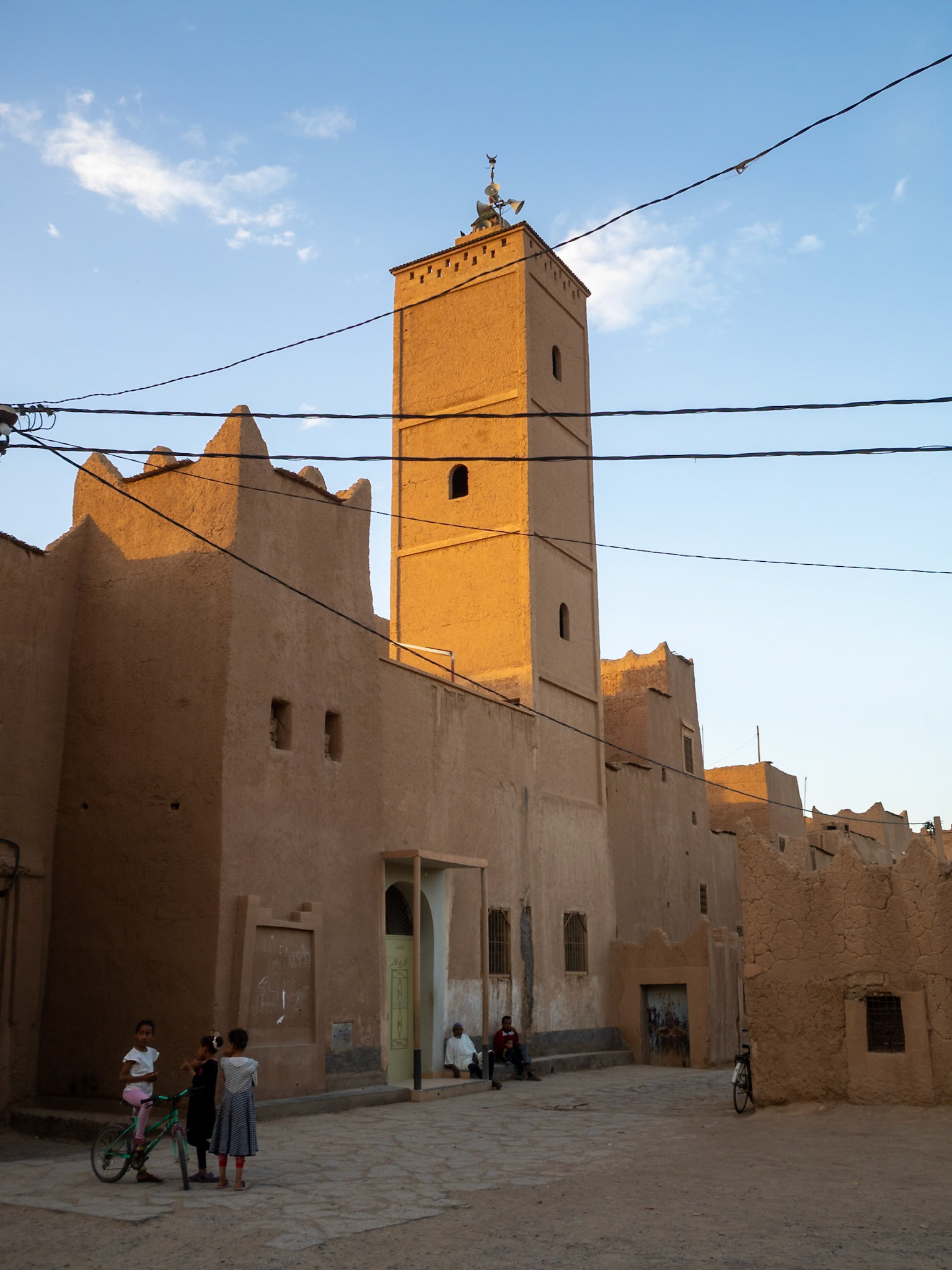 Elkhorbat ksar street, Morocco