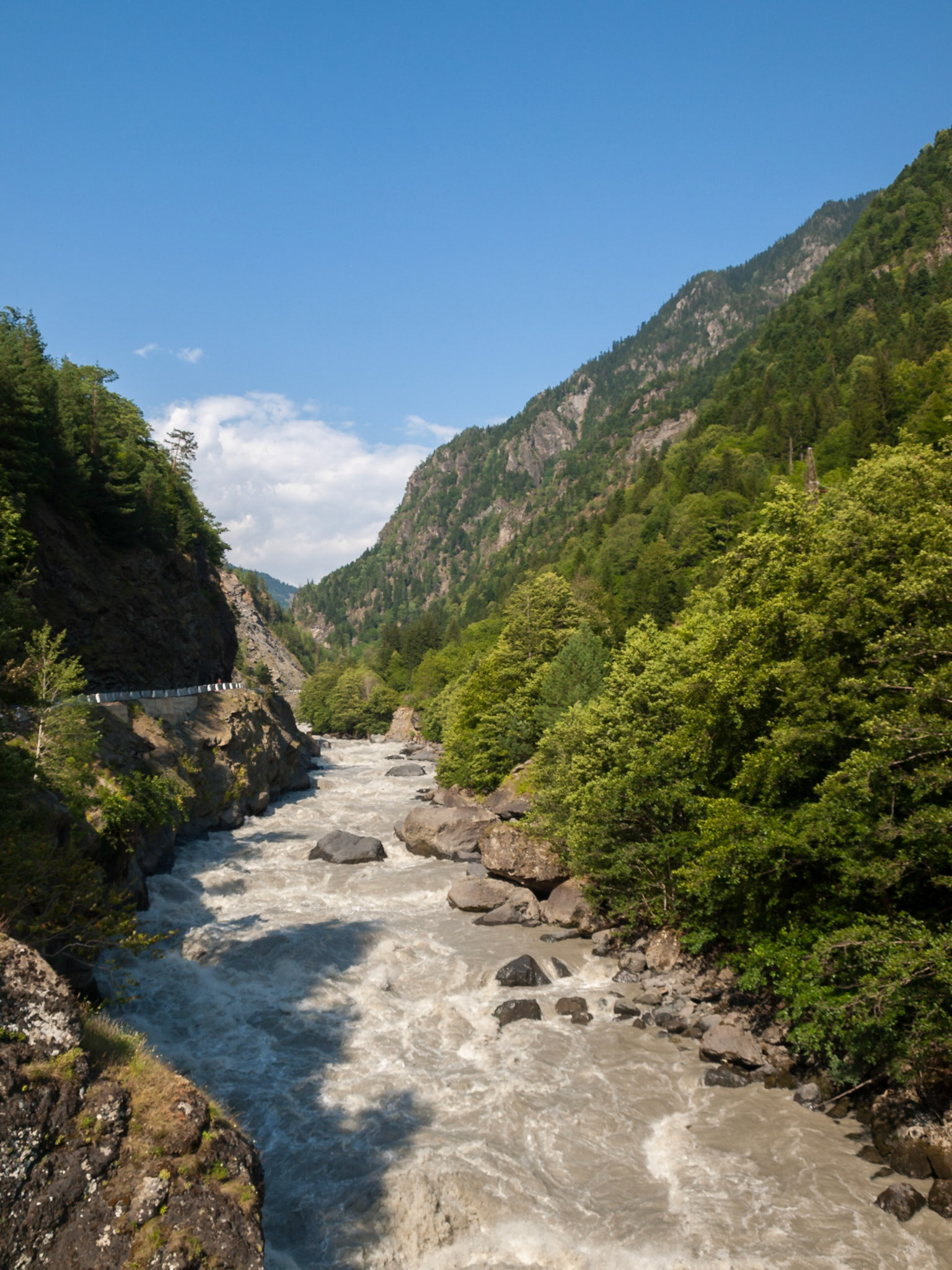 River in Svaneti region, Georgia