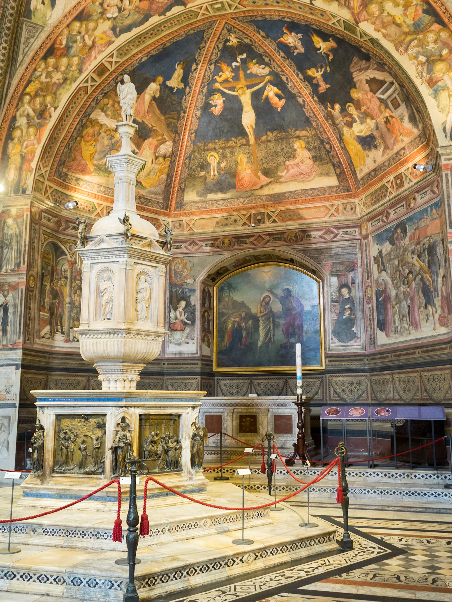 Baptistery of San Giovanni font, Siena