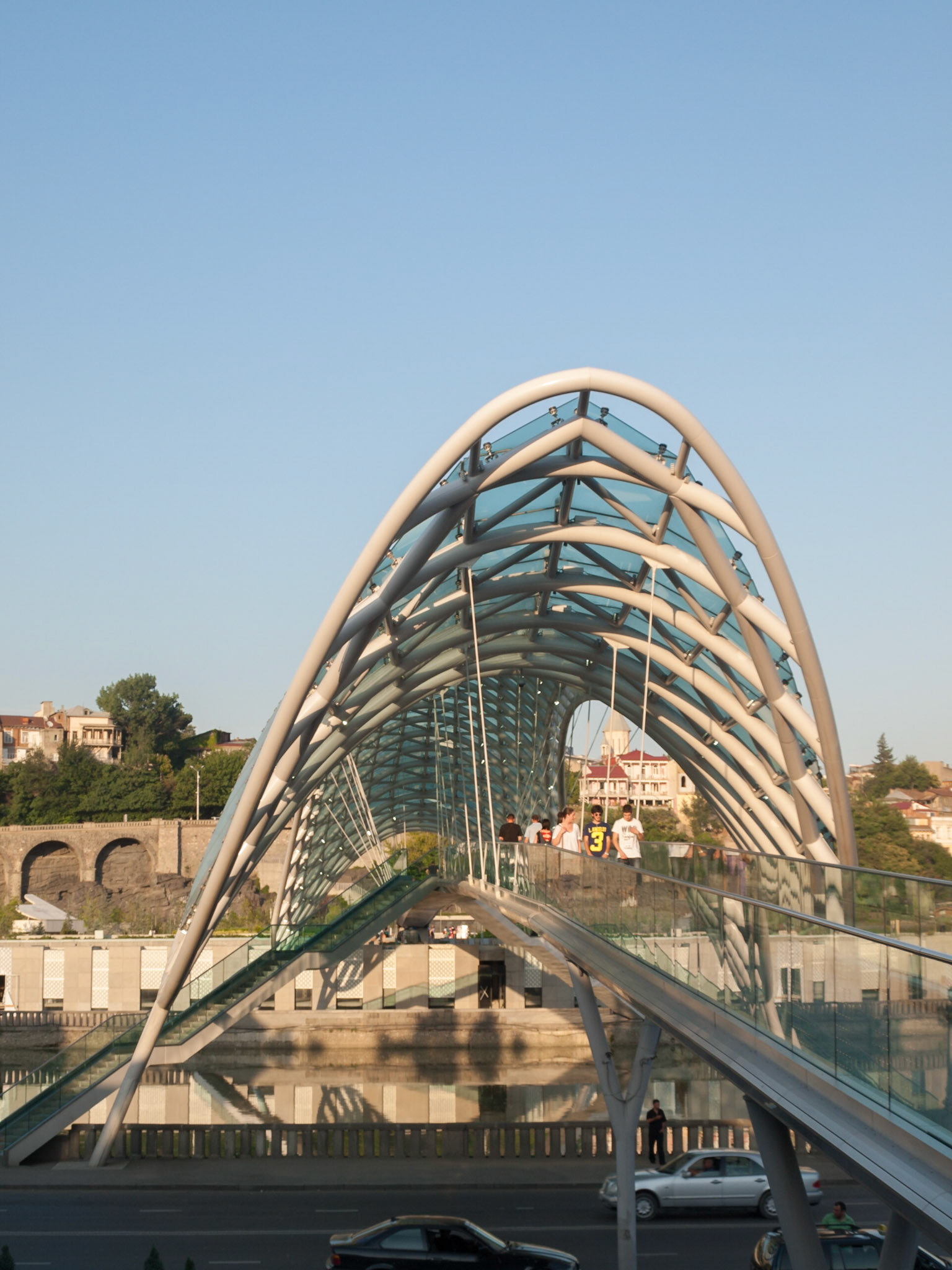 Peace bridge, Tbilisi