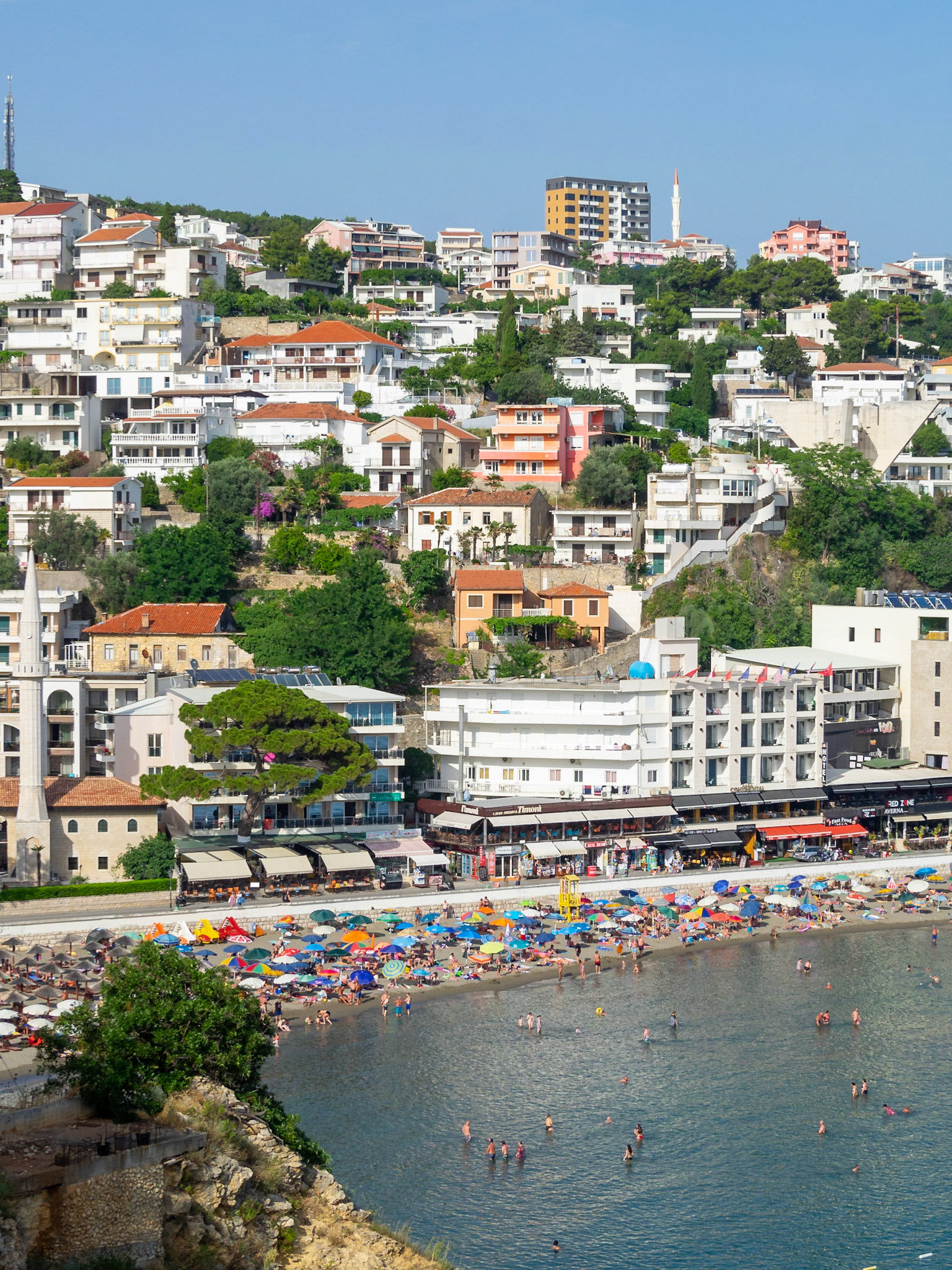 Ulcinj city view